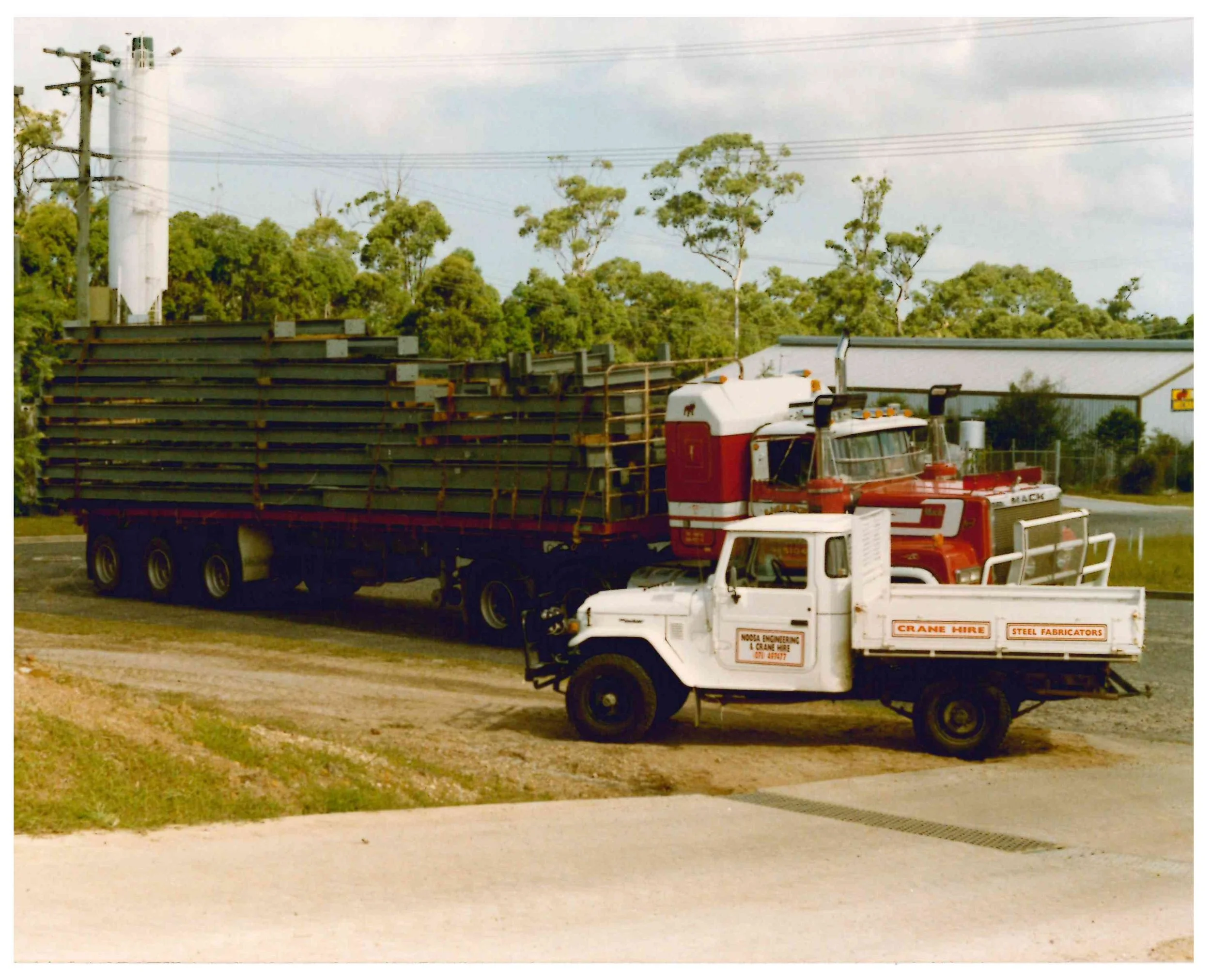 18 - Circa 1994 - NEACH sending out another big load of structural steel (2).jpg