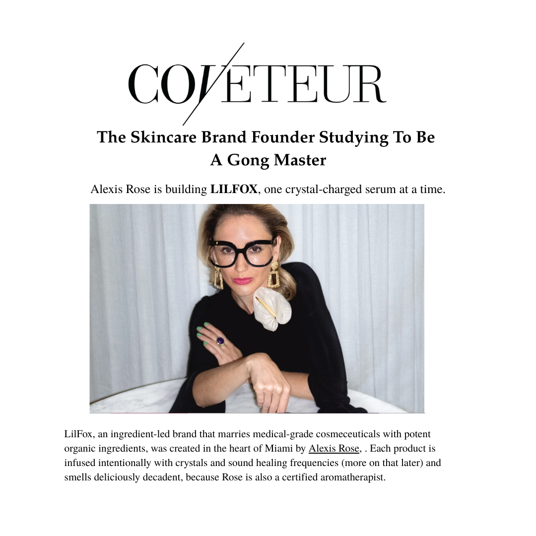 Alexis Rose, LILFOX on Coveteur