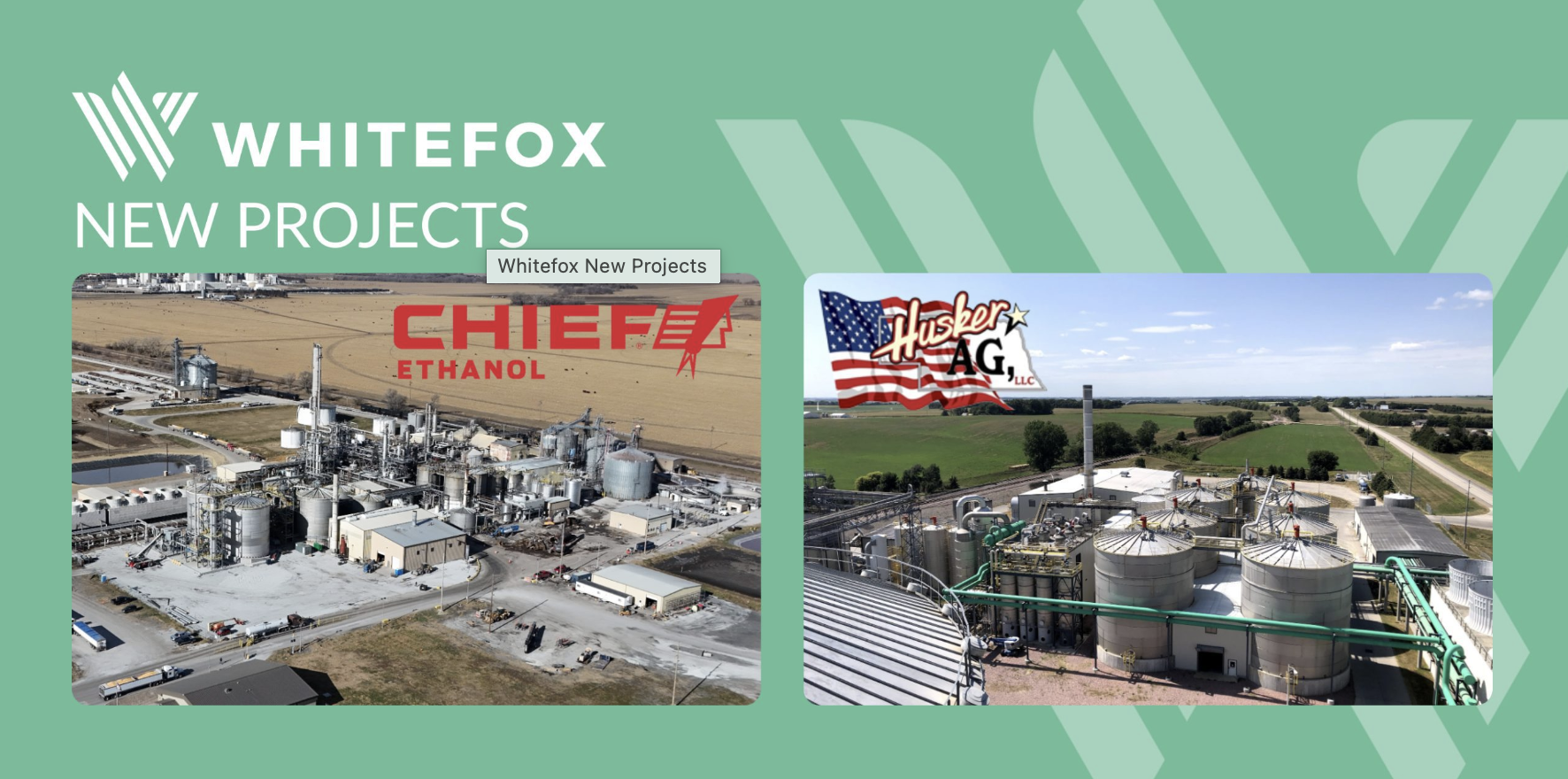 Whitefox Technologies Accelerates Low-Carbon Ethanol Production with Three Energy-Saving, Capacity-Boosting Projects