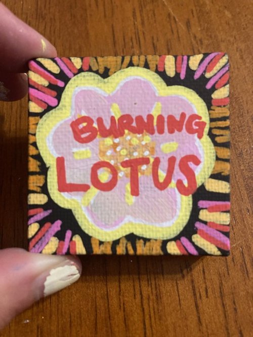 Lotus Magnet (Original Unavailable) Design Idea