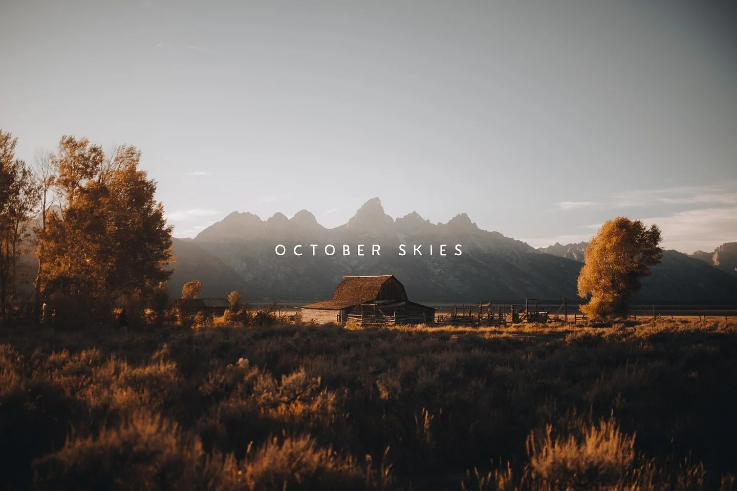 Here we are back underneath my favorite skies.

Various October skies from previous adventures in previous years.