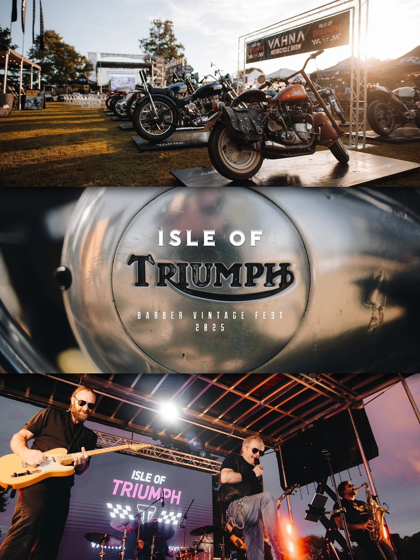 Ever since I started working events for @triumphamerica this summer, one particular event continually got more and more hype than anything else. 
Barber Vintage Fest.
Specifically… the Isle of Triumph at Barber Vintage Fest.
I kept asking,