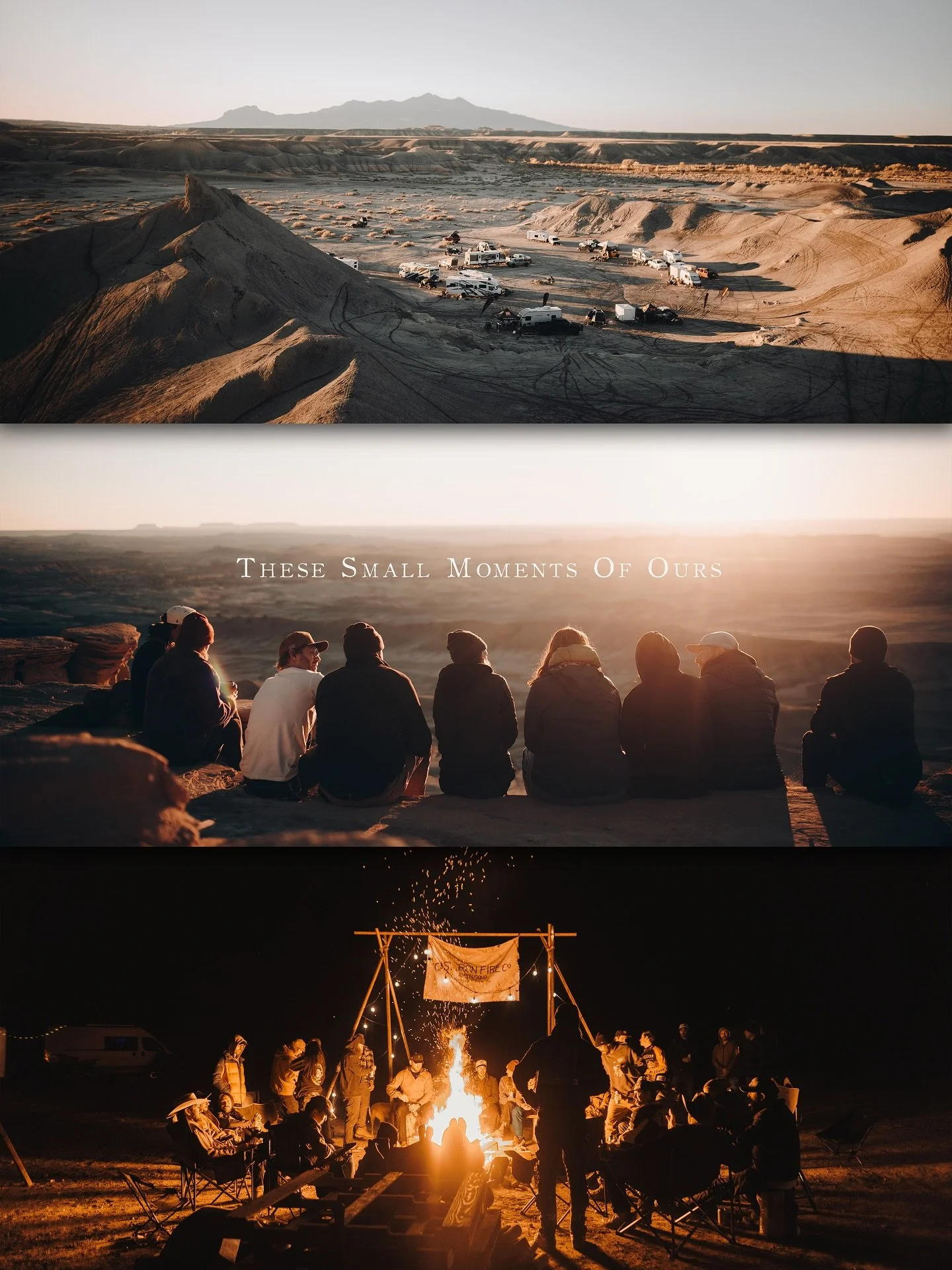 | These small moments of ours&hellip; |

It is always amusing to me some of the messages I get leading into @dusttodustadv. From people that want to come and hang out, but are maybe too intimidated by what we have going on out in the desert.

And you
