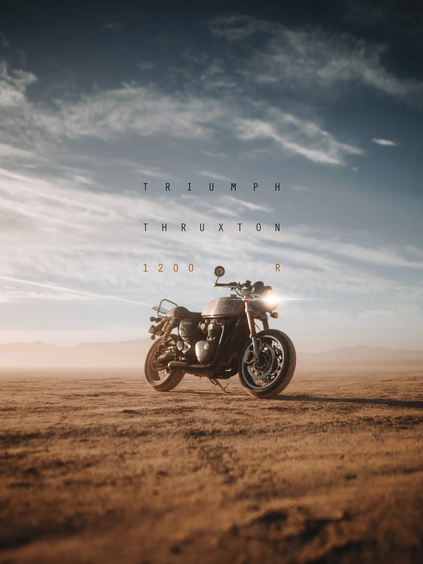 My 2019 Triumph Thruxton 1200 R.

Three years. Over 30,000 miles.
 Not a symbol. Not a metaphor. Just a machine that keeps showing up and asking me to do the same.

Good roads. Rough roads. No roads. Early mornings. Long ways home.
 Always ready to g