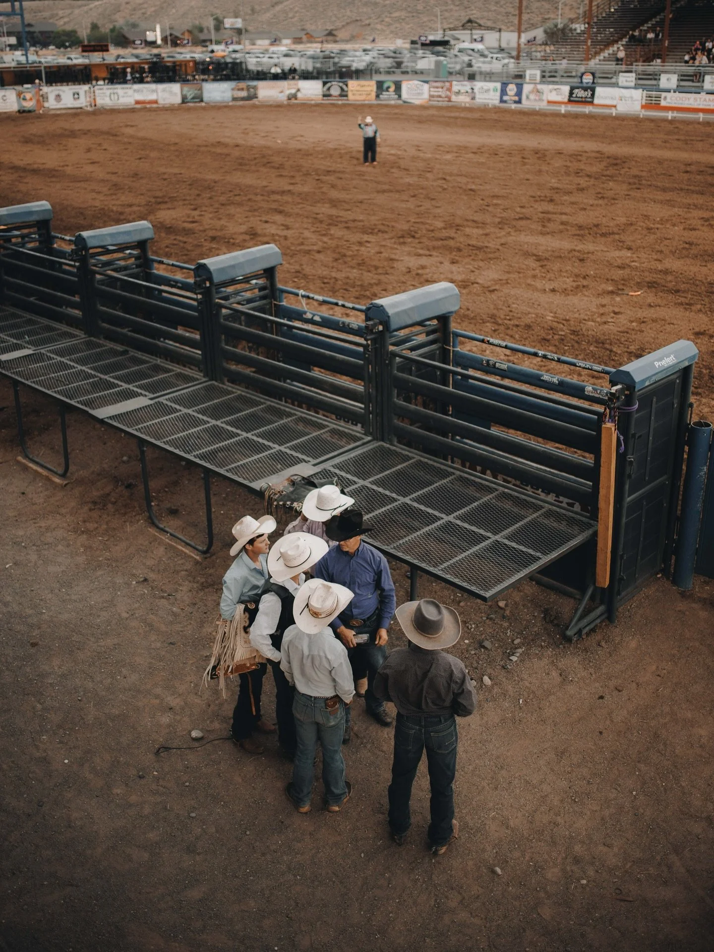 I like being behind the chutes and the shots I&rsquo;m able to get from there&hellip; But don&rsquo;t let no one tell you there are no good angles from the stands!