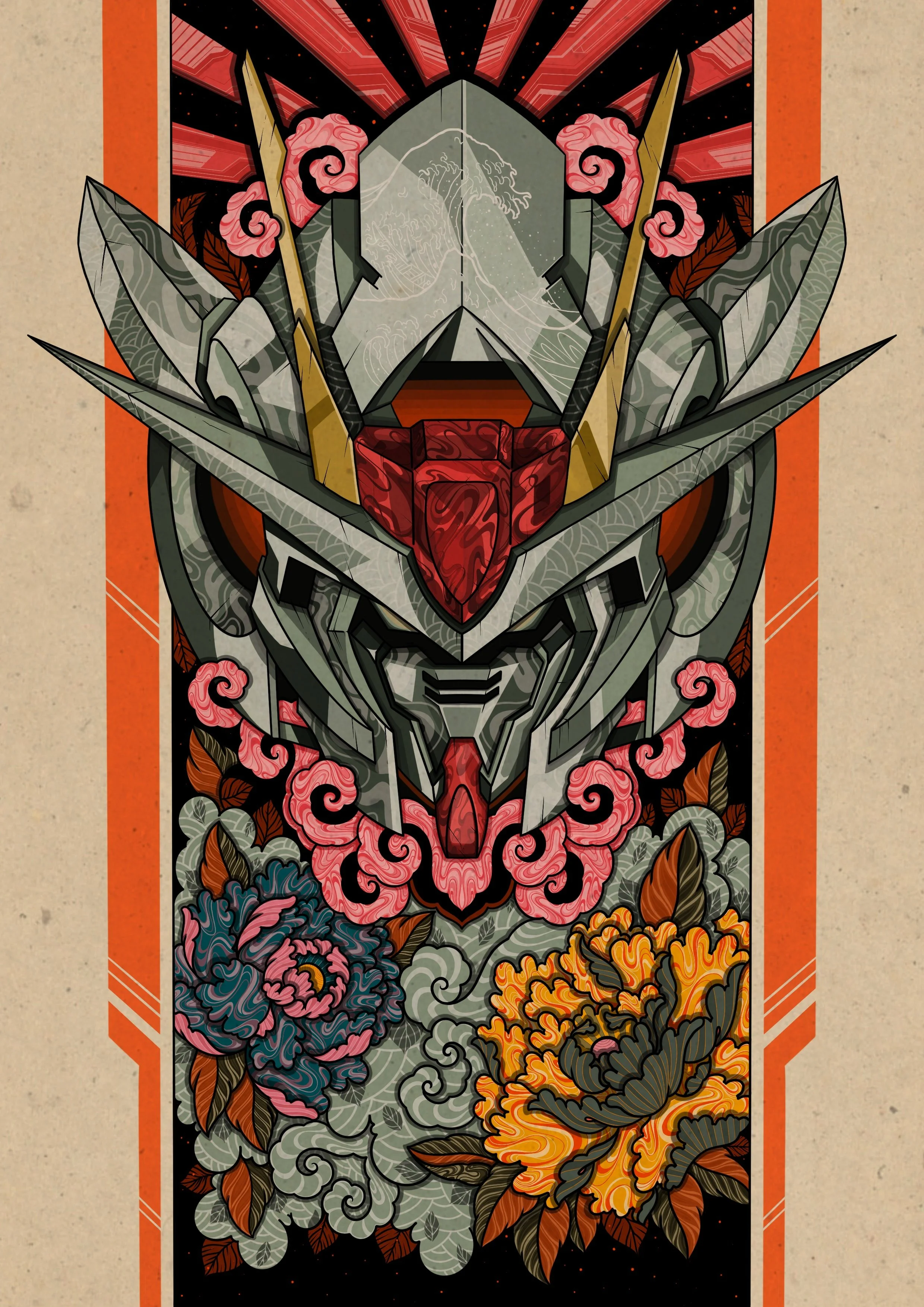 Gundam wing inspired piece