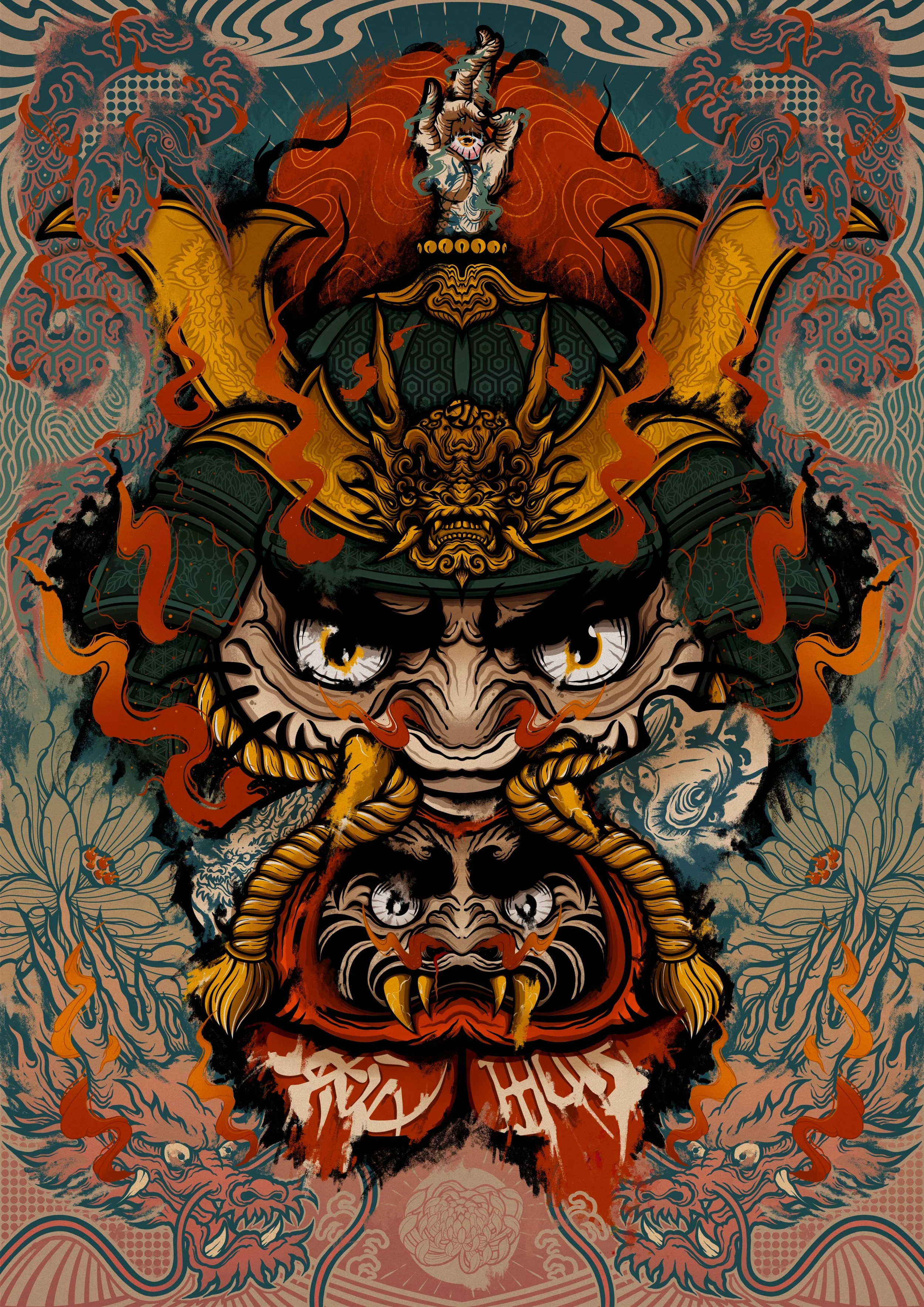 Armor and Daruma