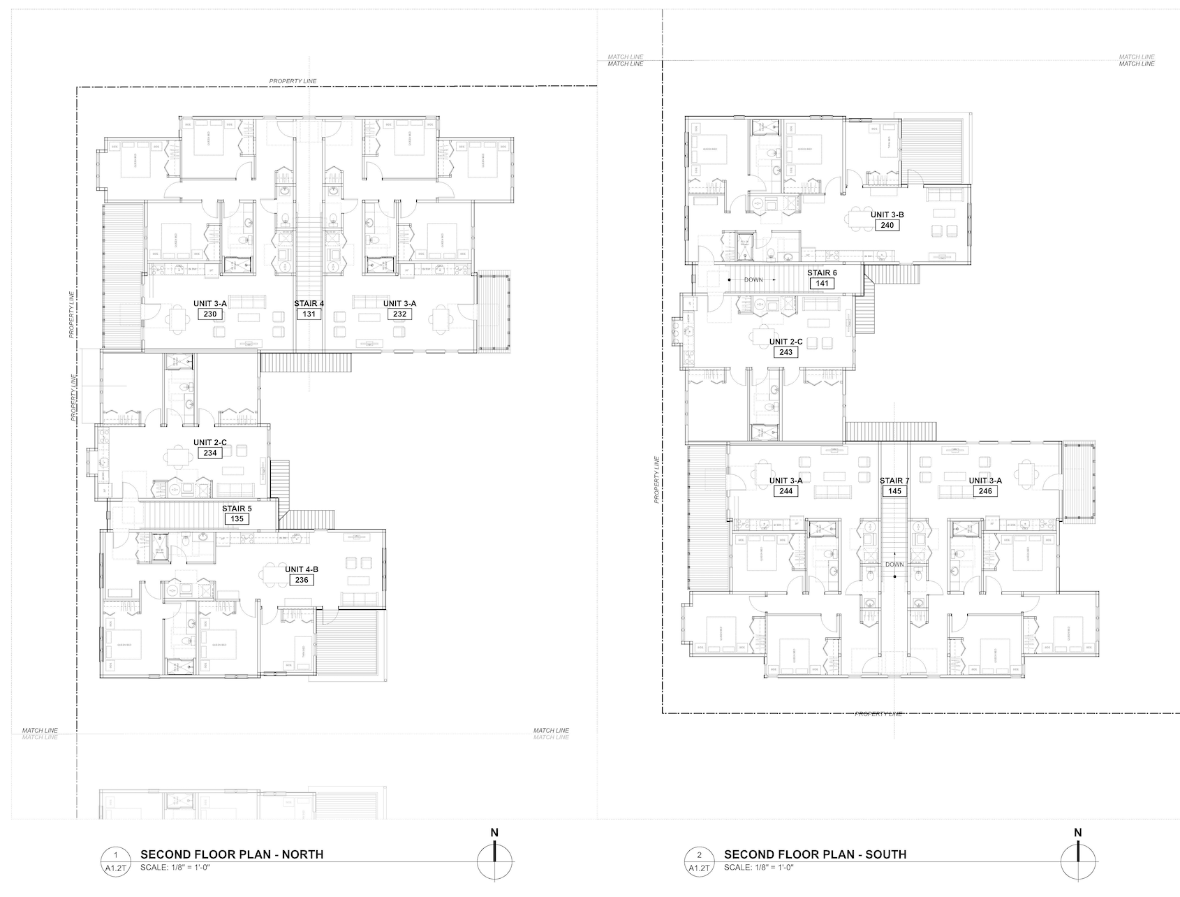 Second Floor Plan Units