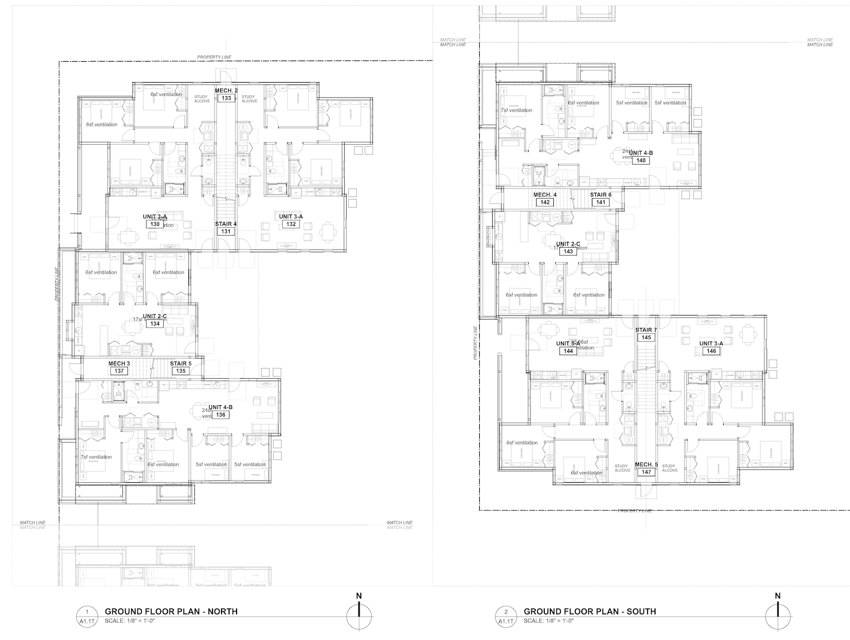 Ground Floor Plan Units