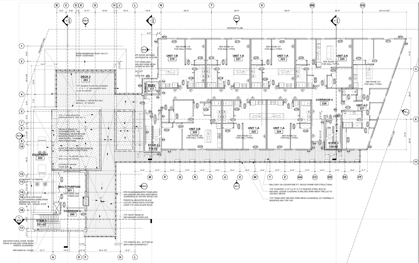 Second Floor Plan - Detailed