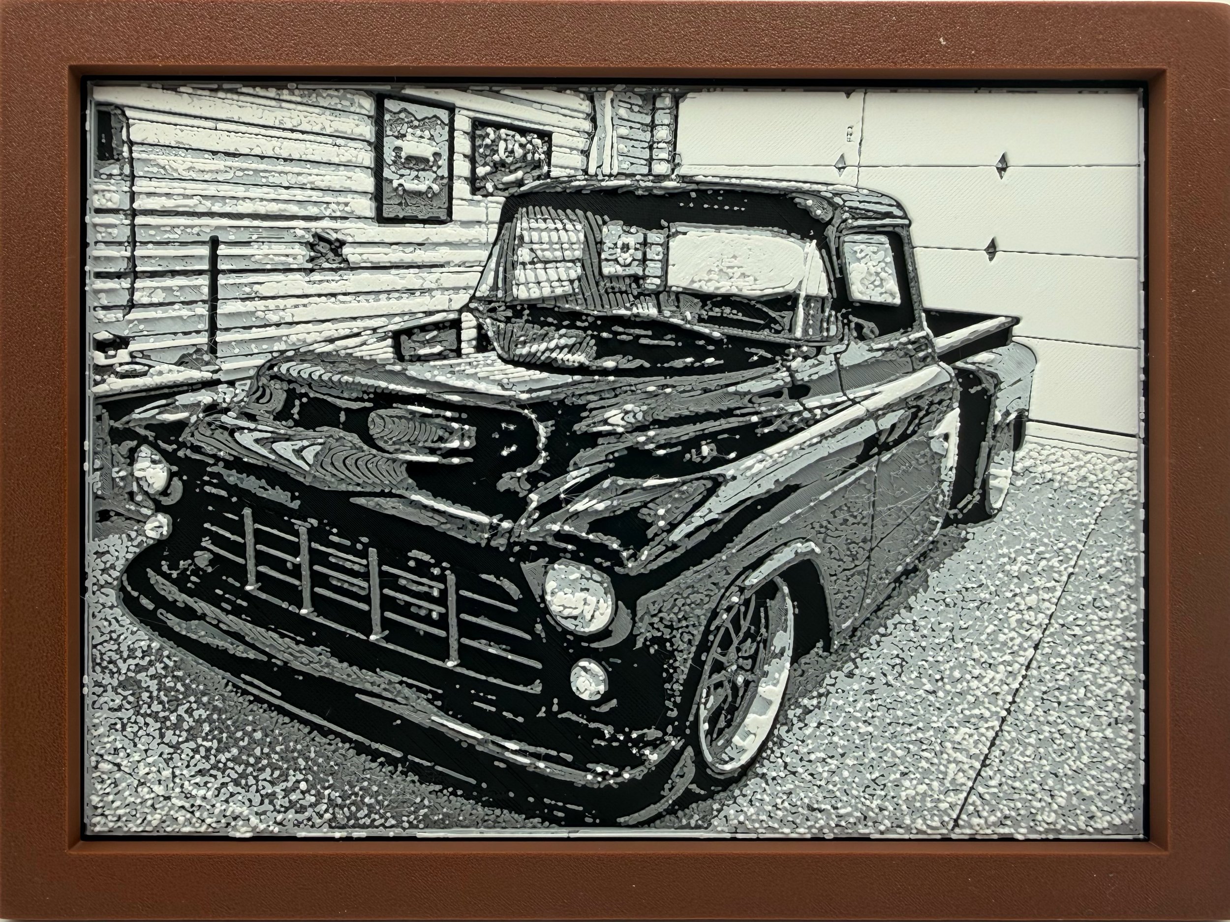 Custom Classic Monotone print
