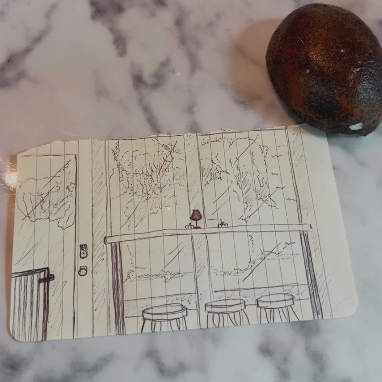 Our guests are the best ✨ Thank you to whoever left this awesome sketch and message: 

&ldquo;This is just the place Hinesville needs! Thanks for an amazing cup of coffee! Keep up the awesome work with the shop!&rdquo;