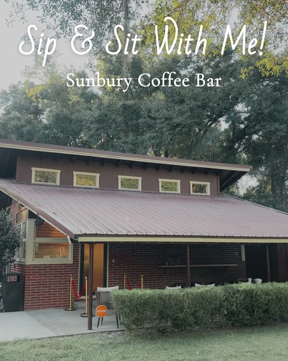 It&rsquo;s a beautiful morning in Downtown Hinesville ✨ Tag your favorite person to sip &amp; sit with at Sunbury Coffee Bar.