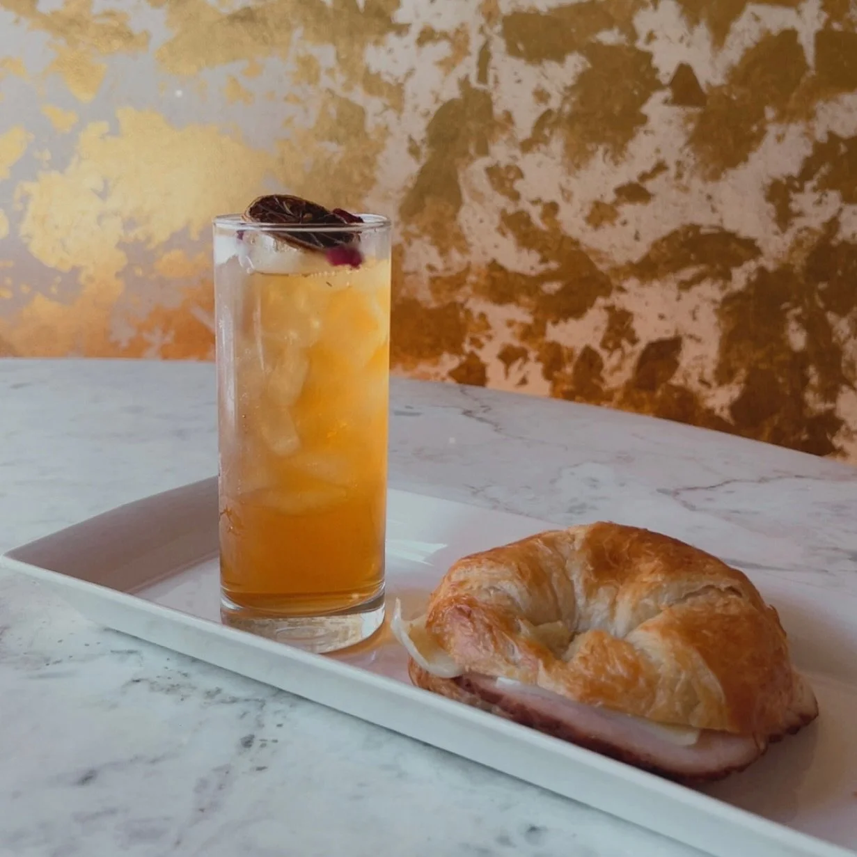 Name a better pair than our Turkey Croissant &amp; Granny&rsquo;s Sweet Tea?