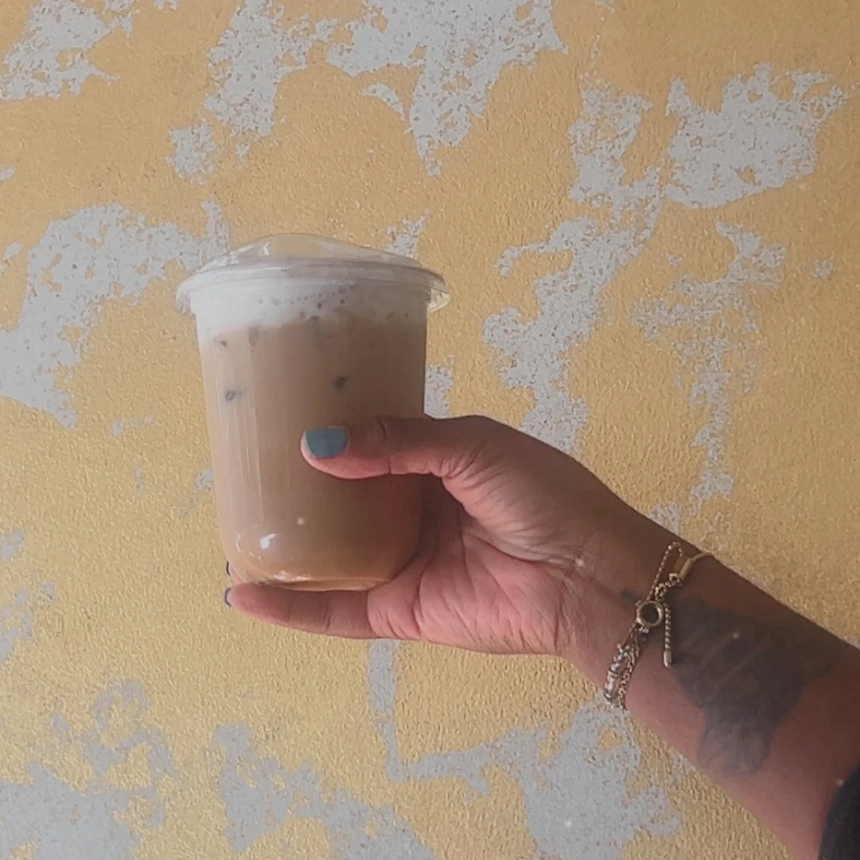 Gullah Girl Shaken Espresso: 3 shots of espresso, 3oz of milk, and brown sugar shaken over ice. We added cold foam for a little razzle dazzle ✨

#SunburyCoffeeBar #HinesvilleGA #ShakenEspresso #LocalCoffeeShop