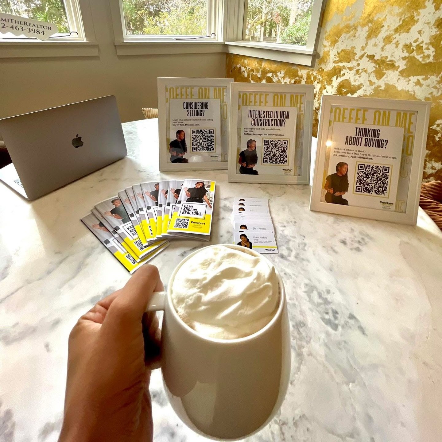 Thank you @kamitherealtor for choosing Sunbury Coffee Bar to host another &ldquo;Coffee on Me&rdquo; Day. Through this partnership, Kami has invested into our small business and our community sharing her knowledge for buying, selling, building, and l