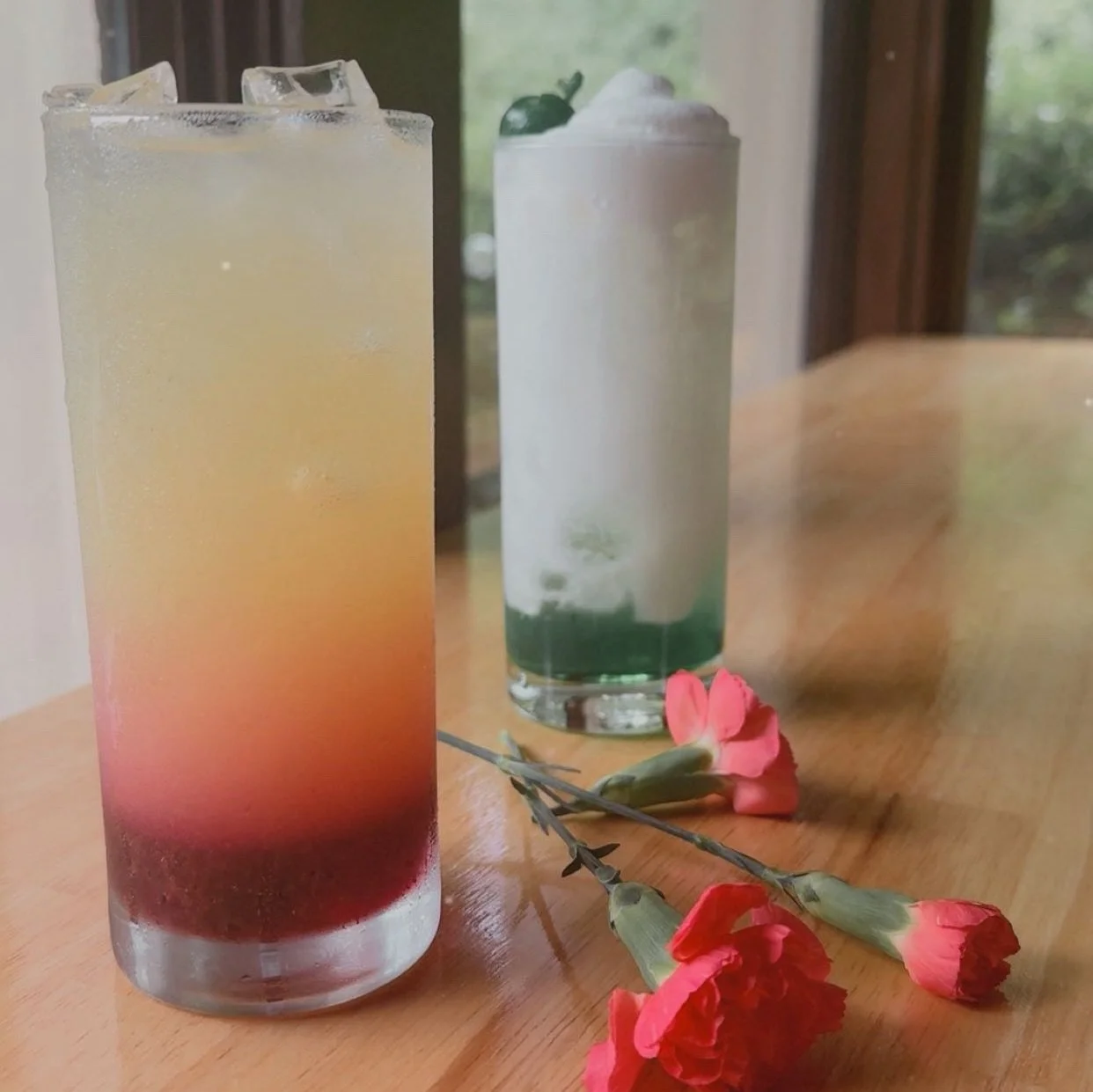The May Menu is here with fresh flavors and bold colors perfect for the season 💜🫐🌺🍏 Come sip with us at 110 North Commerce Street Hinesville, GA 31313 | Downtown