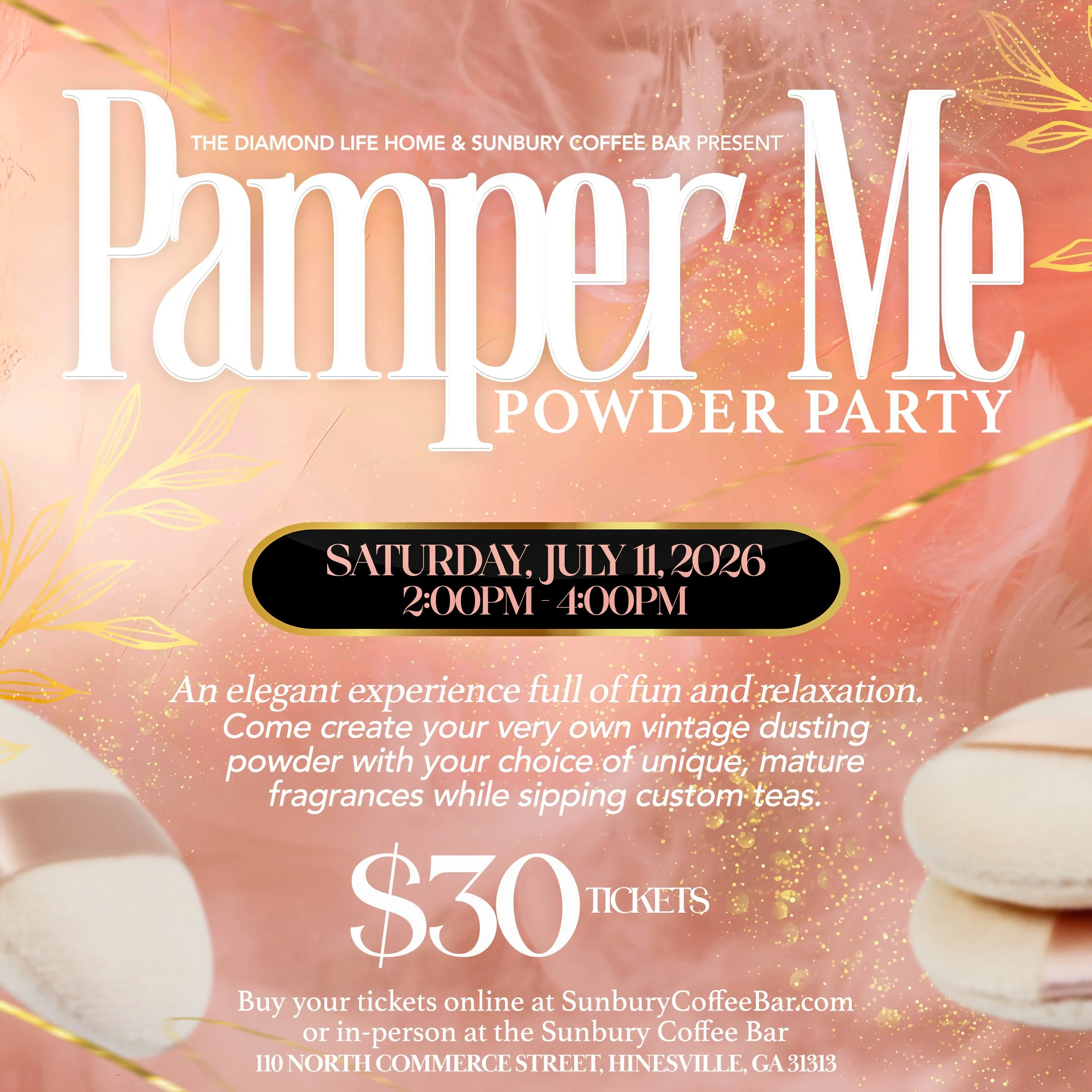 Pamper Me Powder Party
