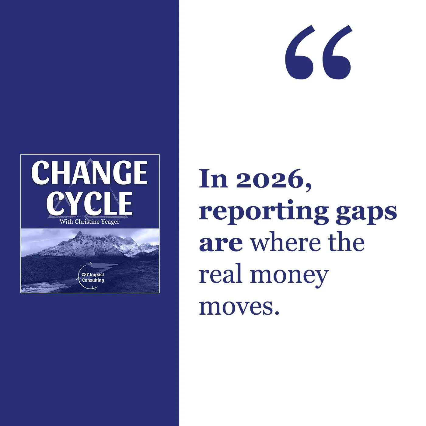 Change Cycle | Sustainability