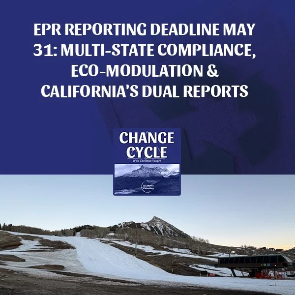 EPR Reporting Deadline May 31: Multi-State Compliance, Eco-Modulation &amp; California's Dual Reports