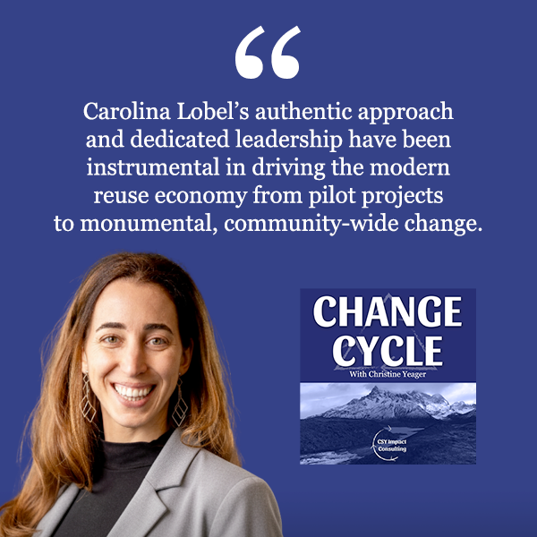 Change Cycle | Carolina Lobel | Reuse Economy