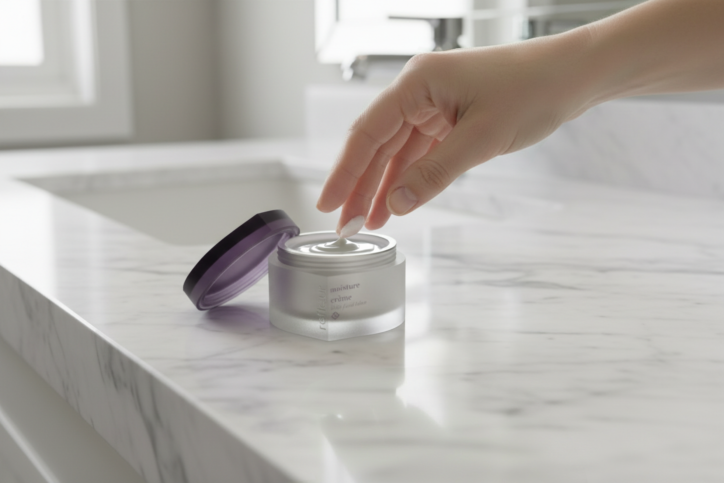 add a hand dipping into moisturizer.png