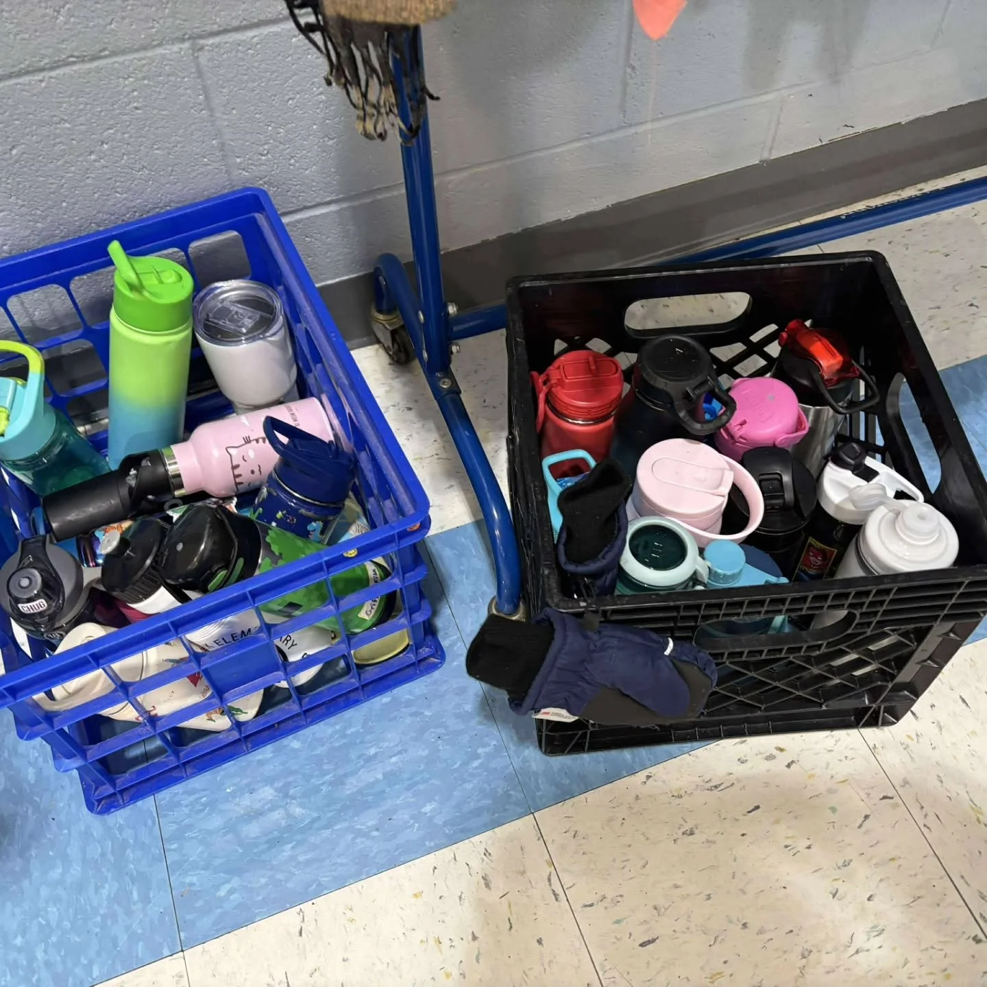 Are any of these your items? Please take a look and let us know, if so! Anything unclaimed will be donated today!