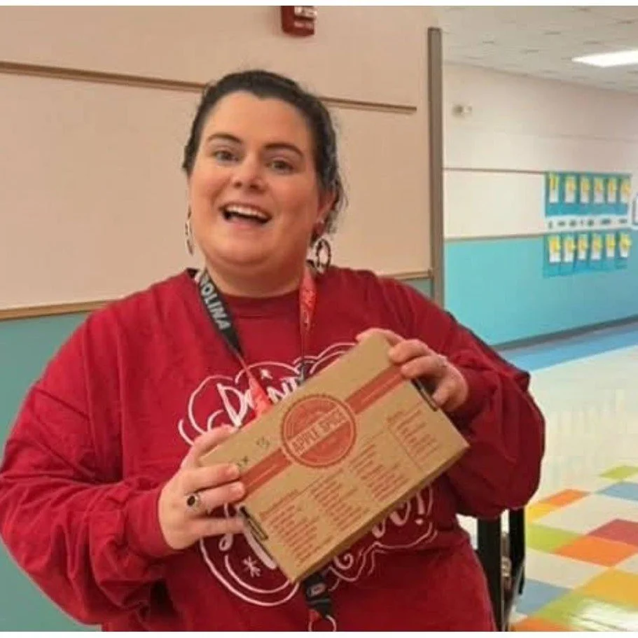 The PTA sponsored a luncheon for LPES staff to bring some holiday cheer! The staff holiday social also featured a competitive Penguin-in-the-Pocket game with winners!