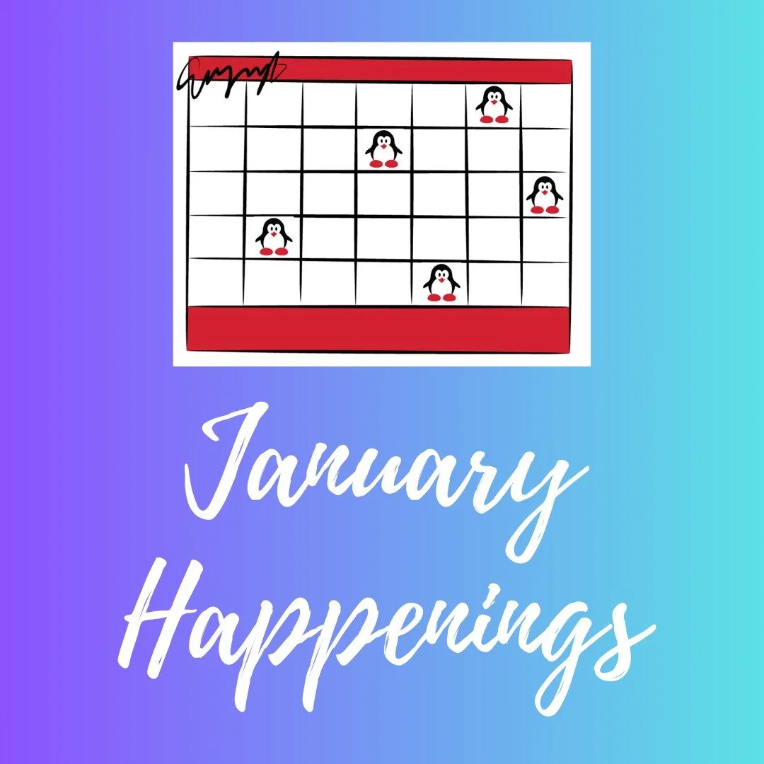 Happy 2026! Welcome back to all our students. Check out what January has in store and save these dates! Keep up with us on Facebook &amp; Instagram and check out our website for more information about future events. We hope to see you soon!