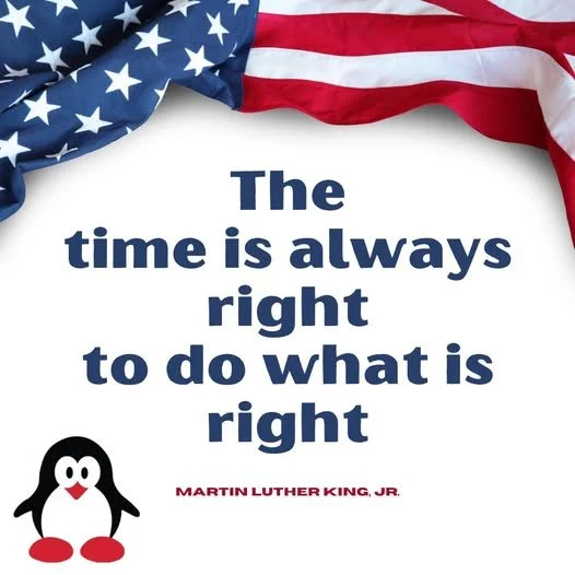 Today, we celebrate the life and legacy of Dr. Martin Luther King Jr., a leader who dedicated his life to equality, justice, and love. His vision of a world where everyone is treated with respect and dignity continues to inspire us all.

As a school 