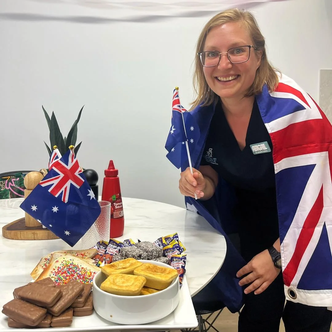 🇦🇺 Big congratulations to Abigail on becoming an Australian citizen!

We&rsquo;re so lucky to have you on our team your kindness and care for our patients makes the clinic a better place every day. 

So proud of you Abi! ❤️🐾