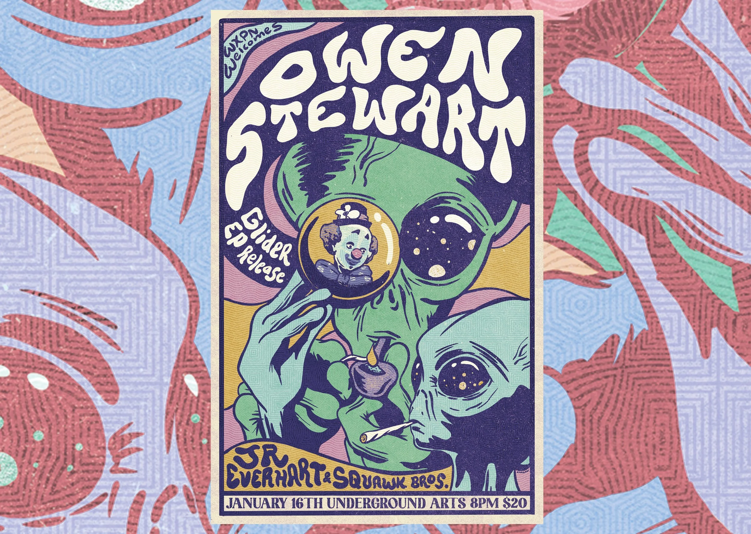 "Glider" EP Release Show with JR Everhart and Squawk Brothers