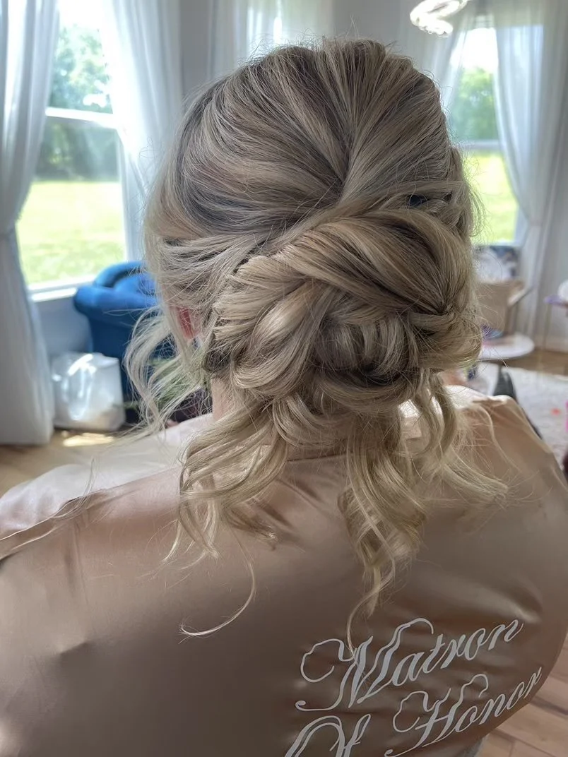 boho-low-bun-updo-matron-of-honor-greeneville-tn