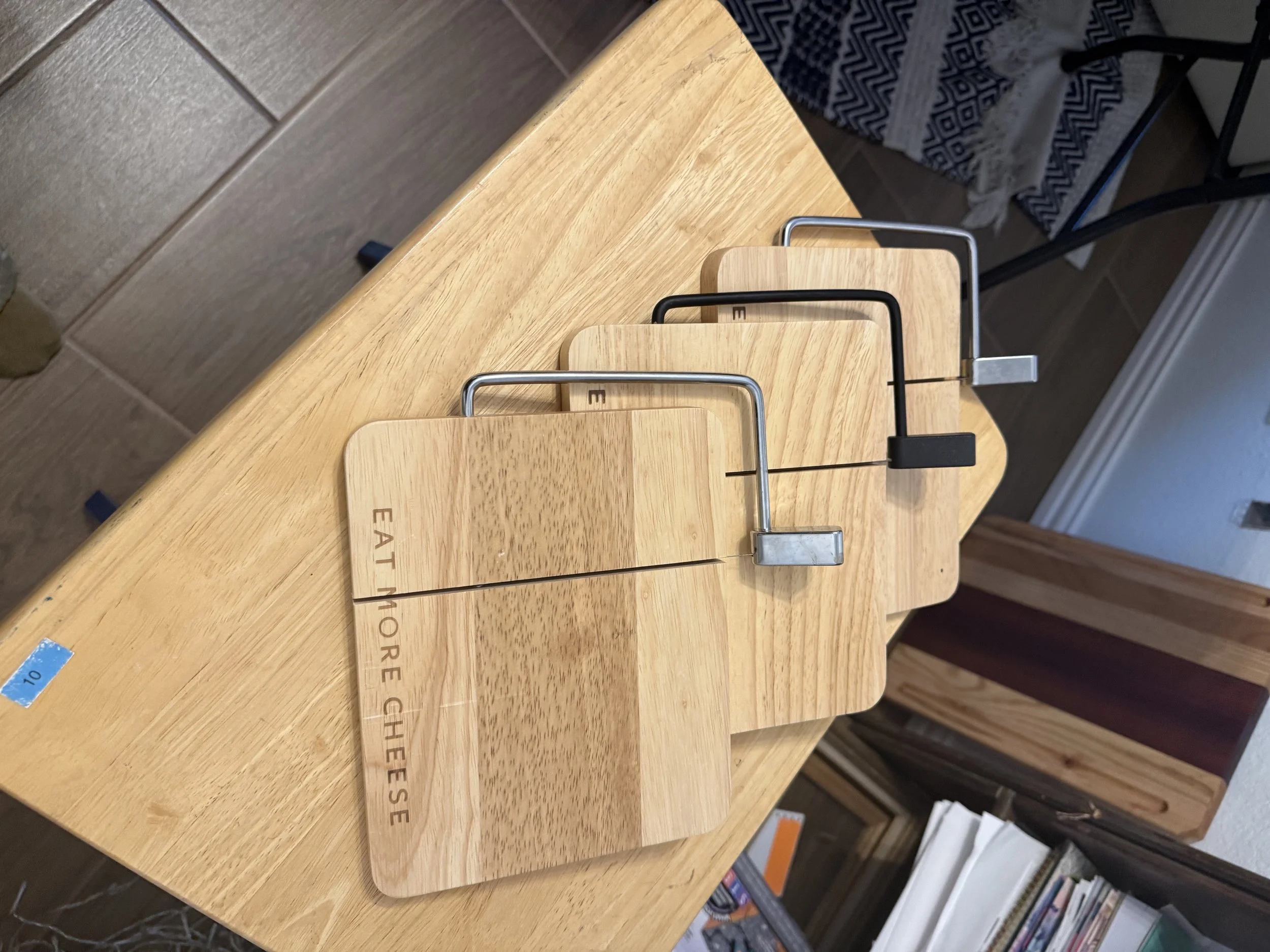 Small Hardwood Cheese Cutter board