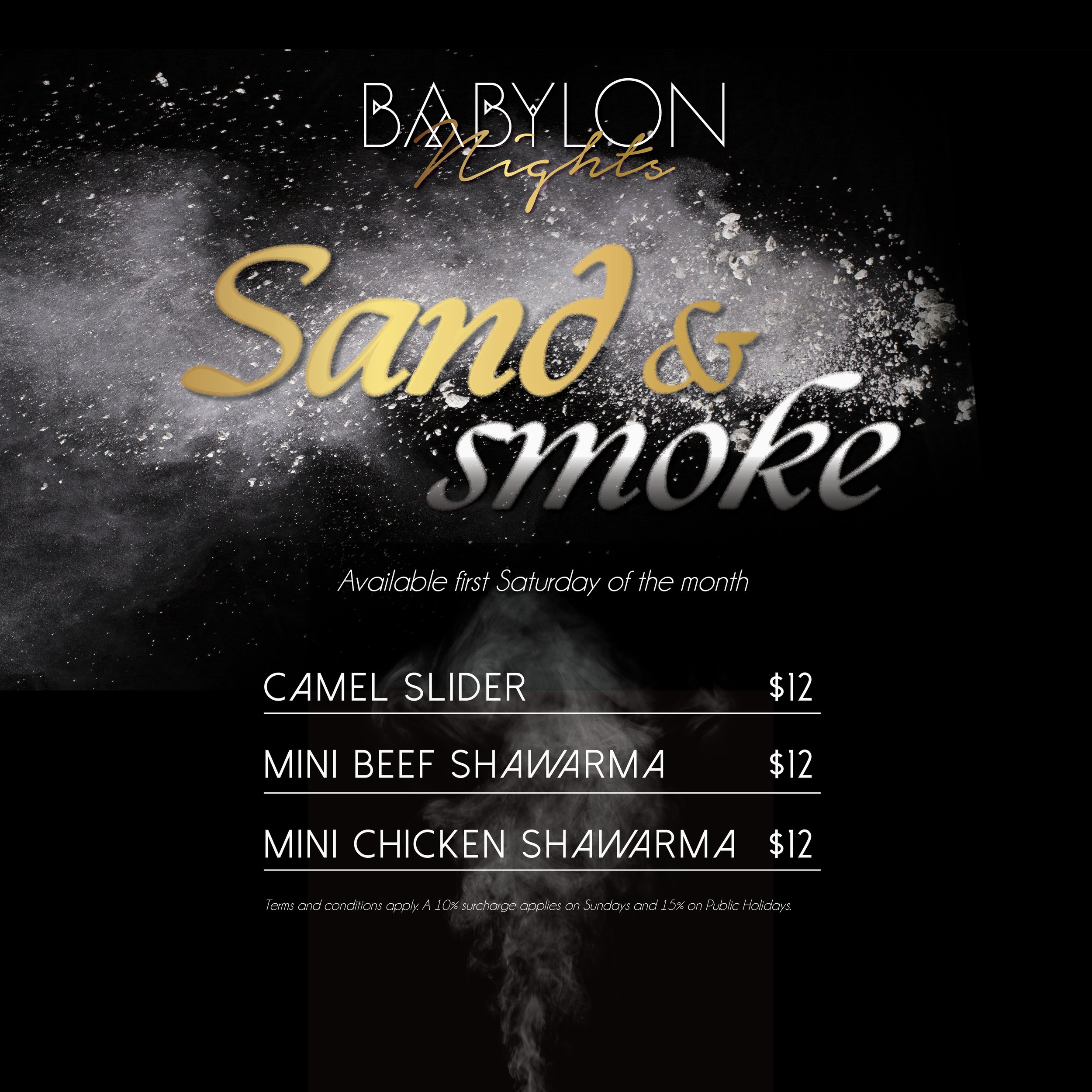 SAND AND SMOKE
