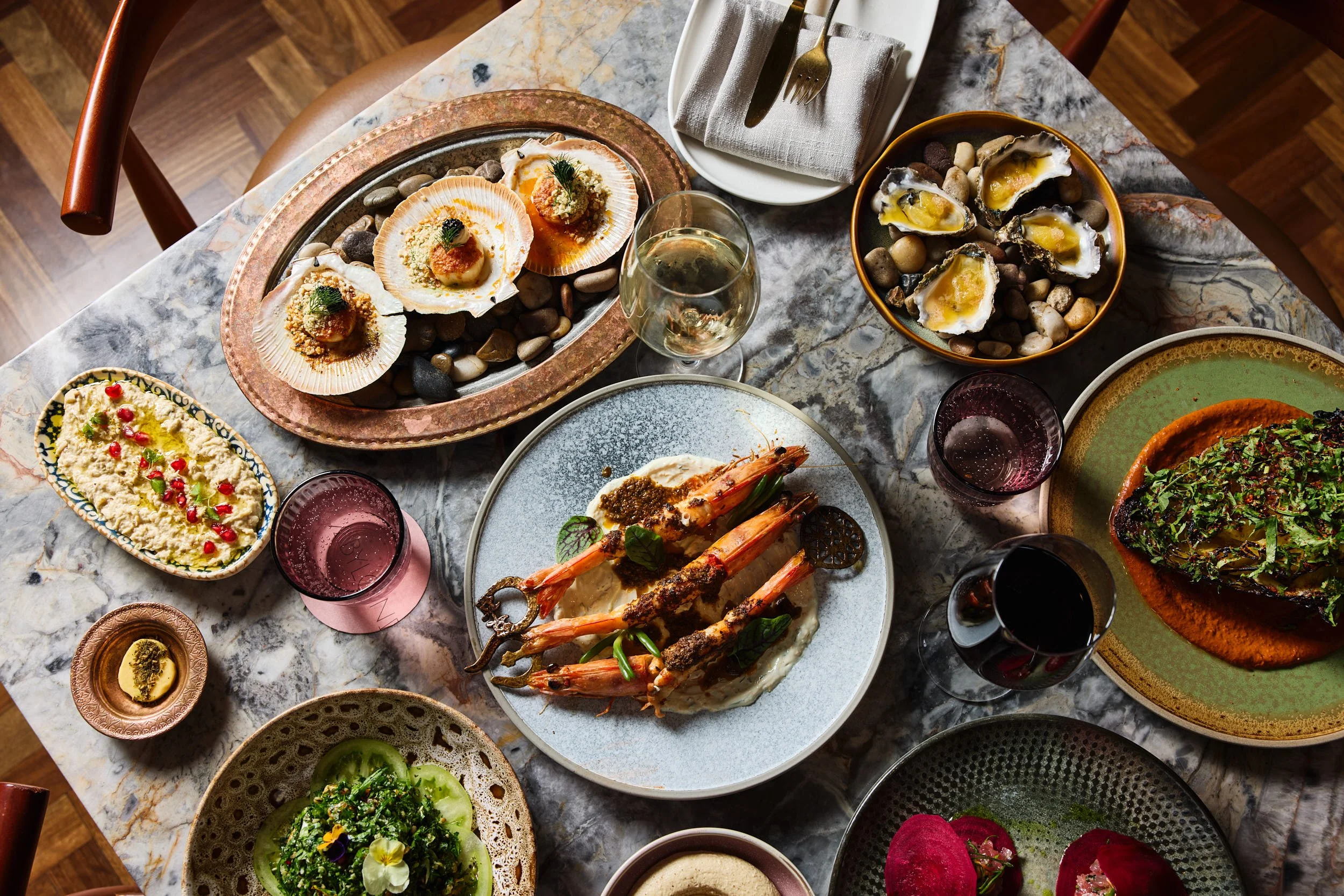 harissa buttered yamba prawns, scallops.jpg