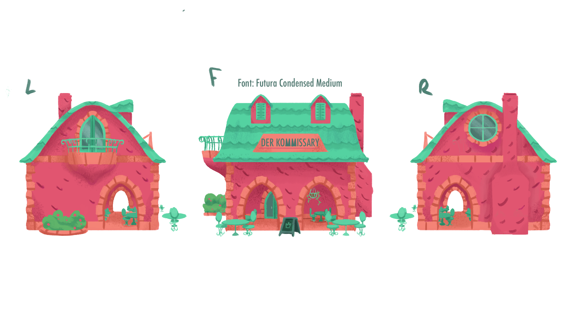 "Der Kommissary Cafe" Turnaround - The Frog Prick