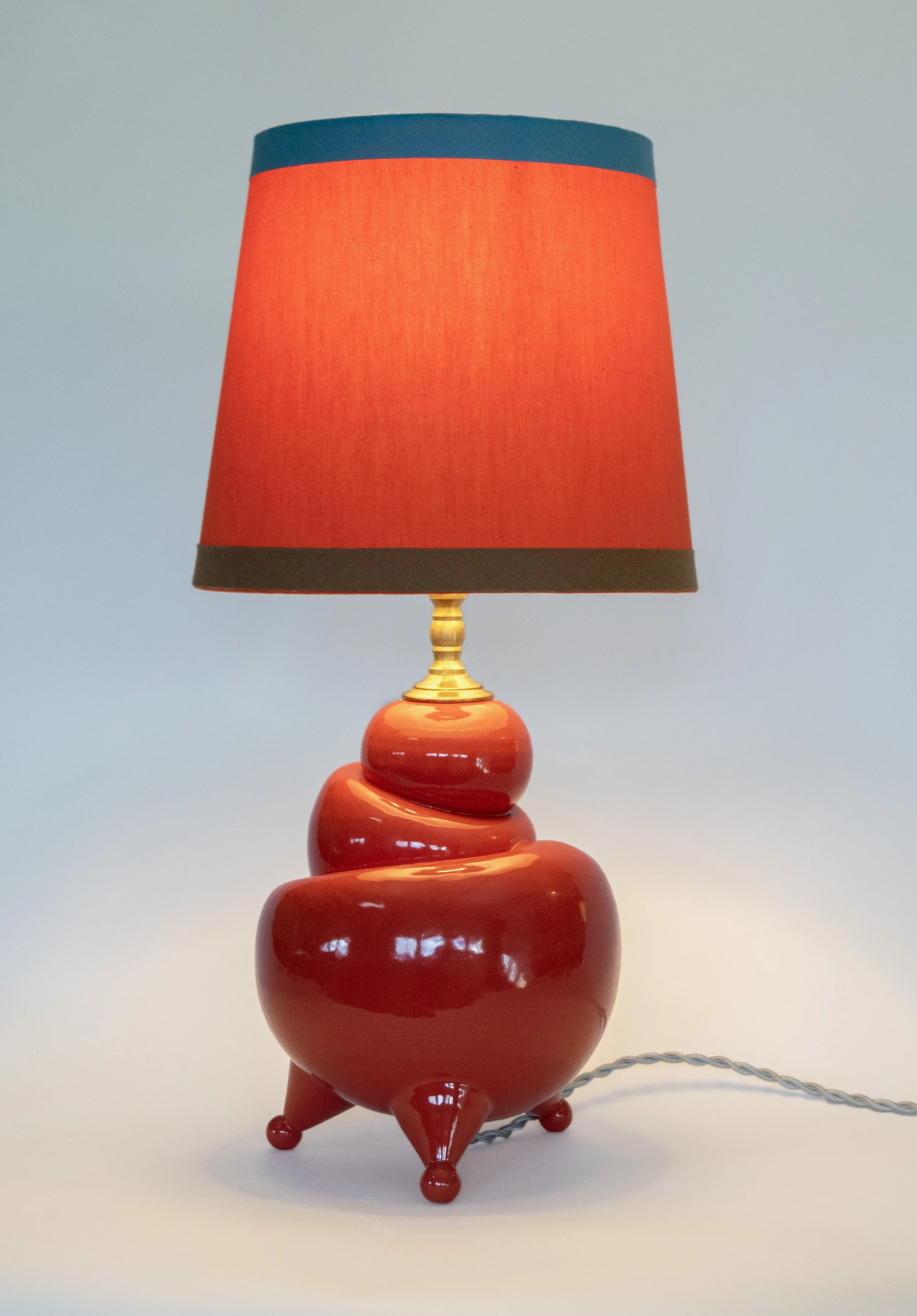 Red Triple Lamp