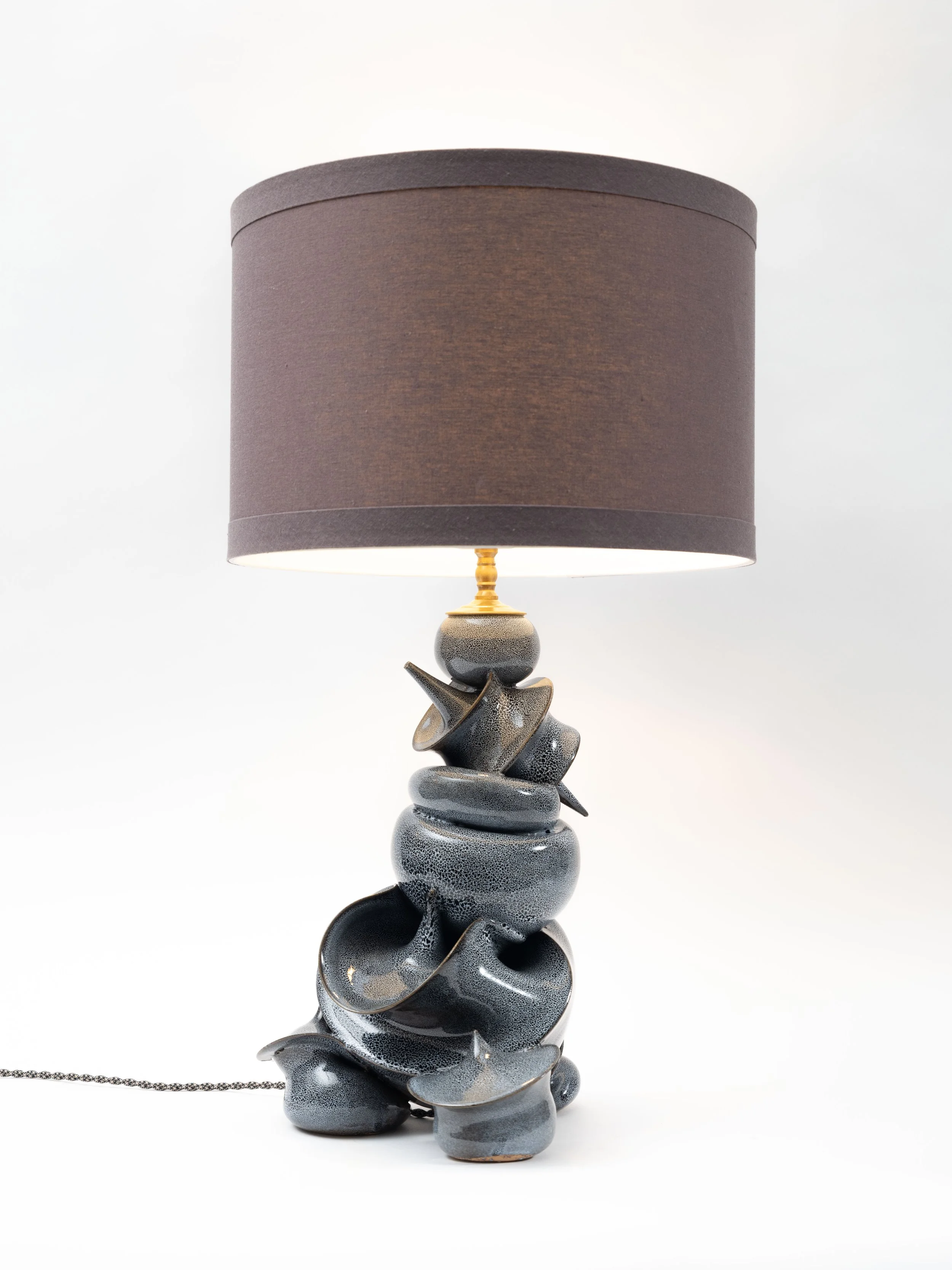 Black Tower Lamp