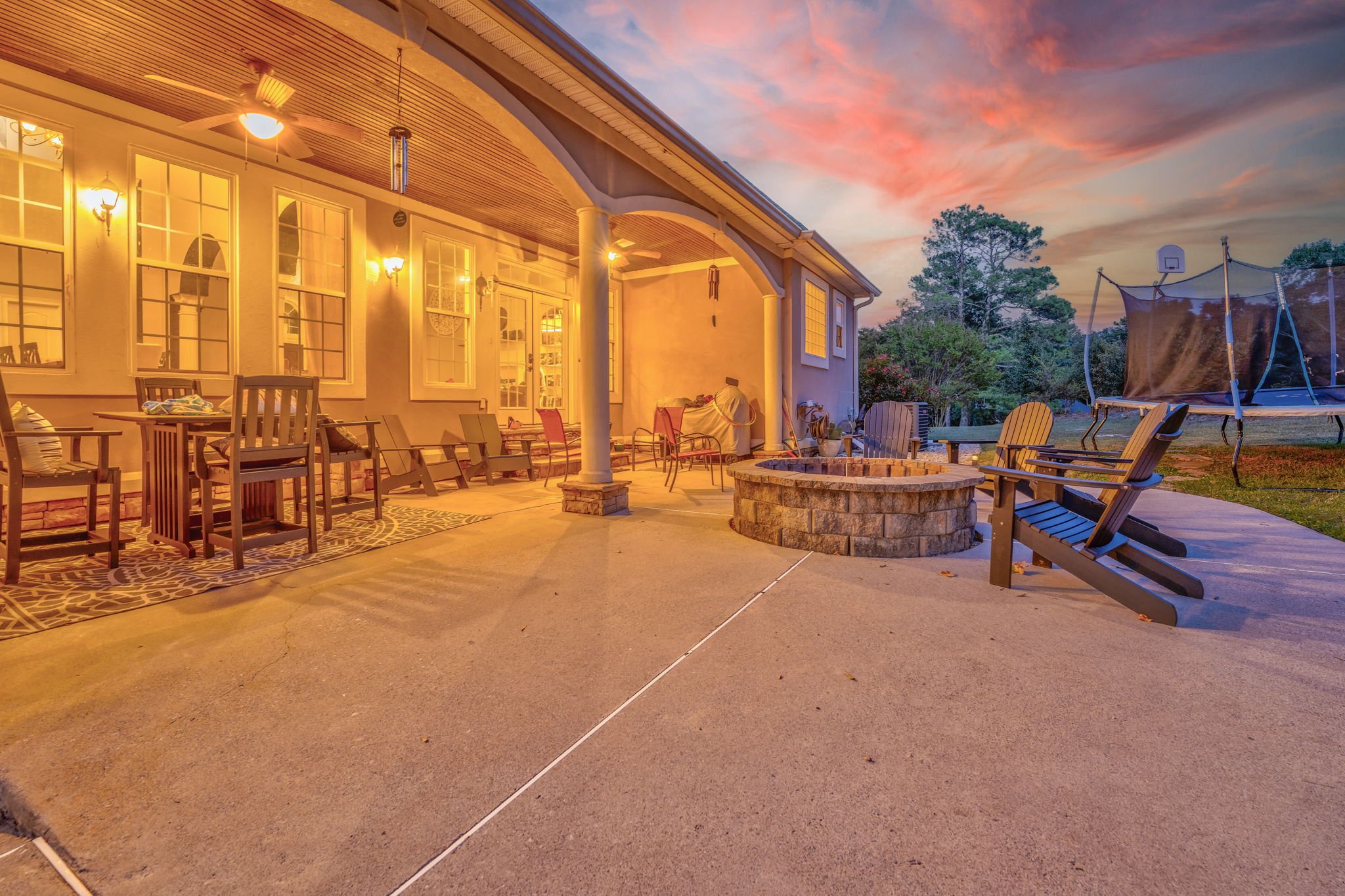 Covered Patio Area