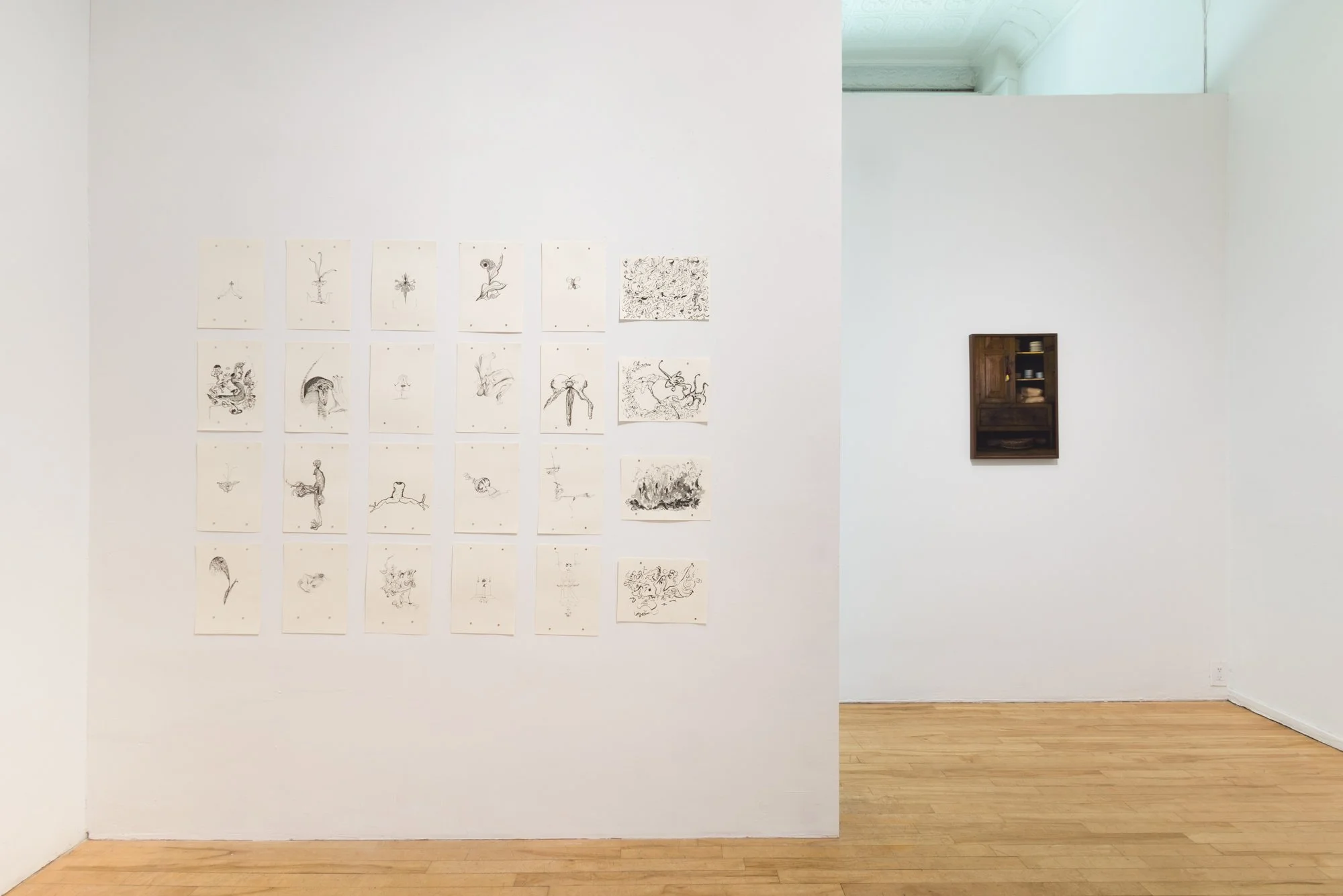 The uterus is also a fist, Apexart, New York, 2025
photos Andrew Schwartz