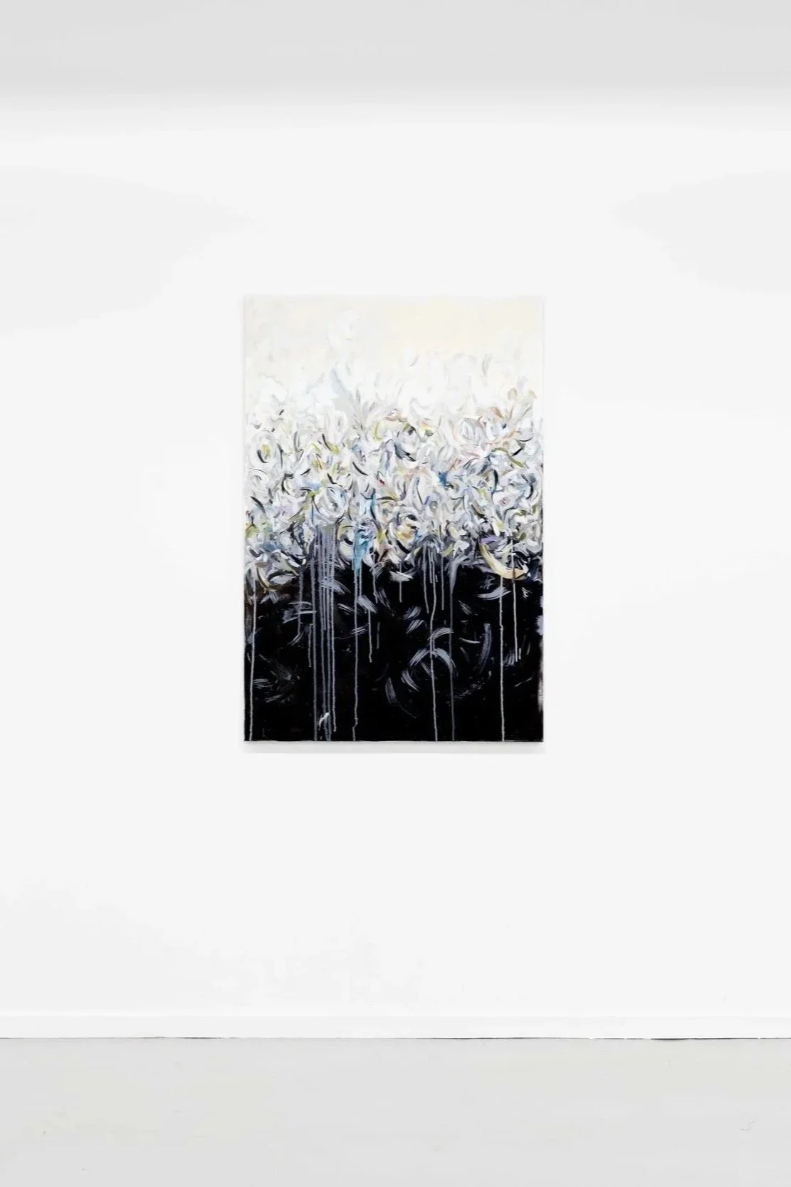 Devouring, 2025 oil and latex on canvas