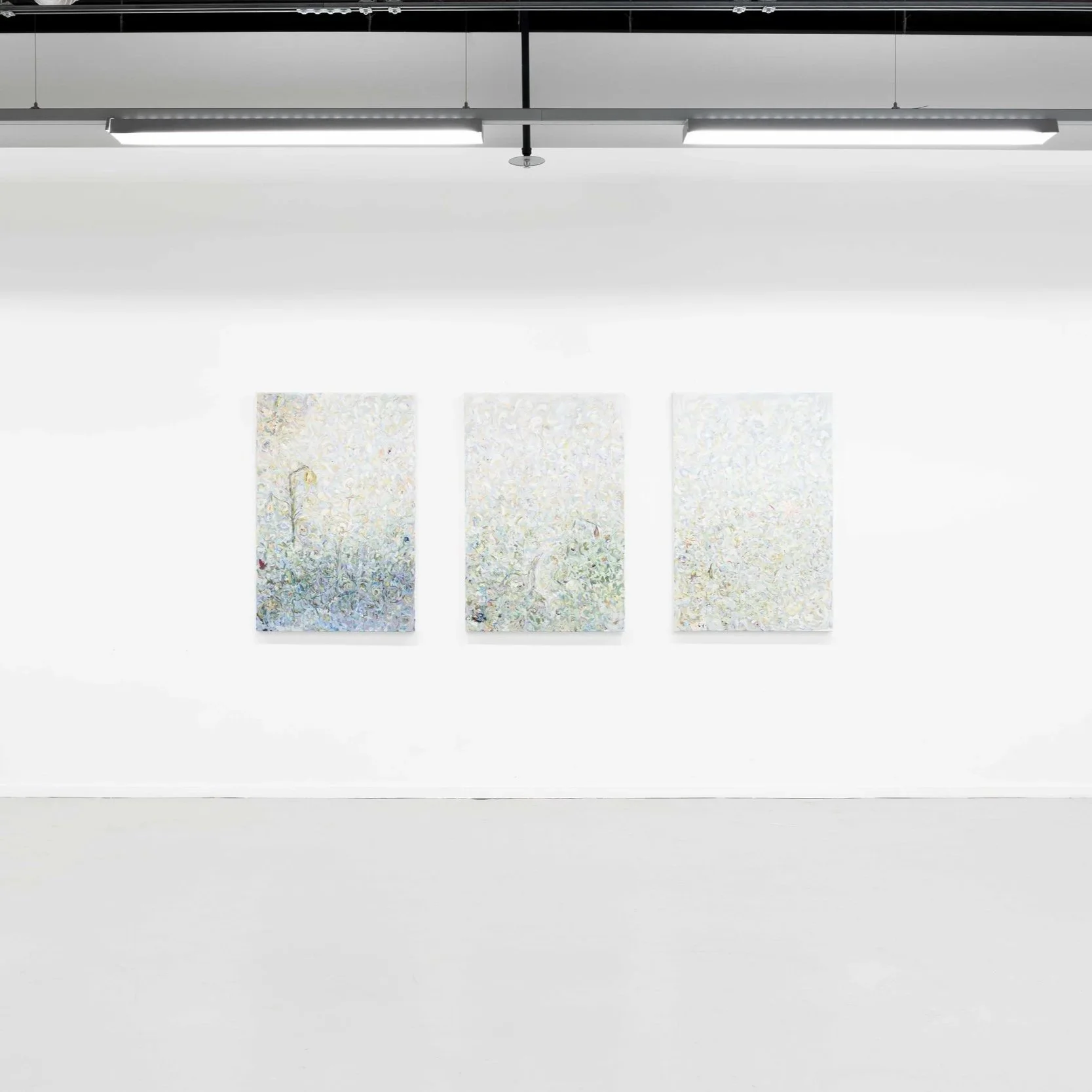 No reino das mães, 2025,  tryptic (120x80cm each) oil on canvas 