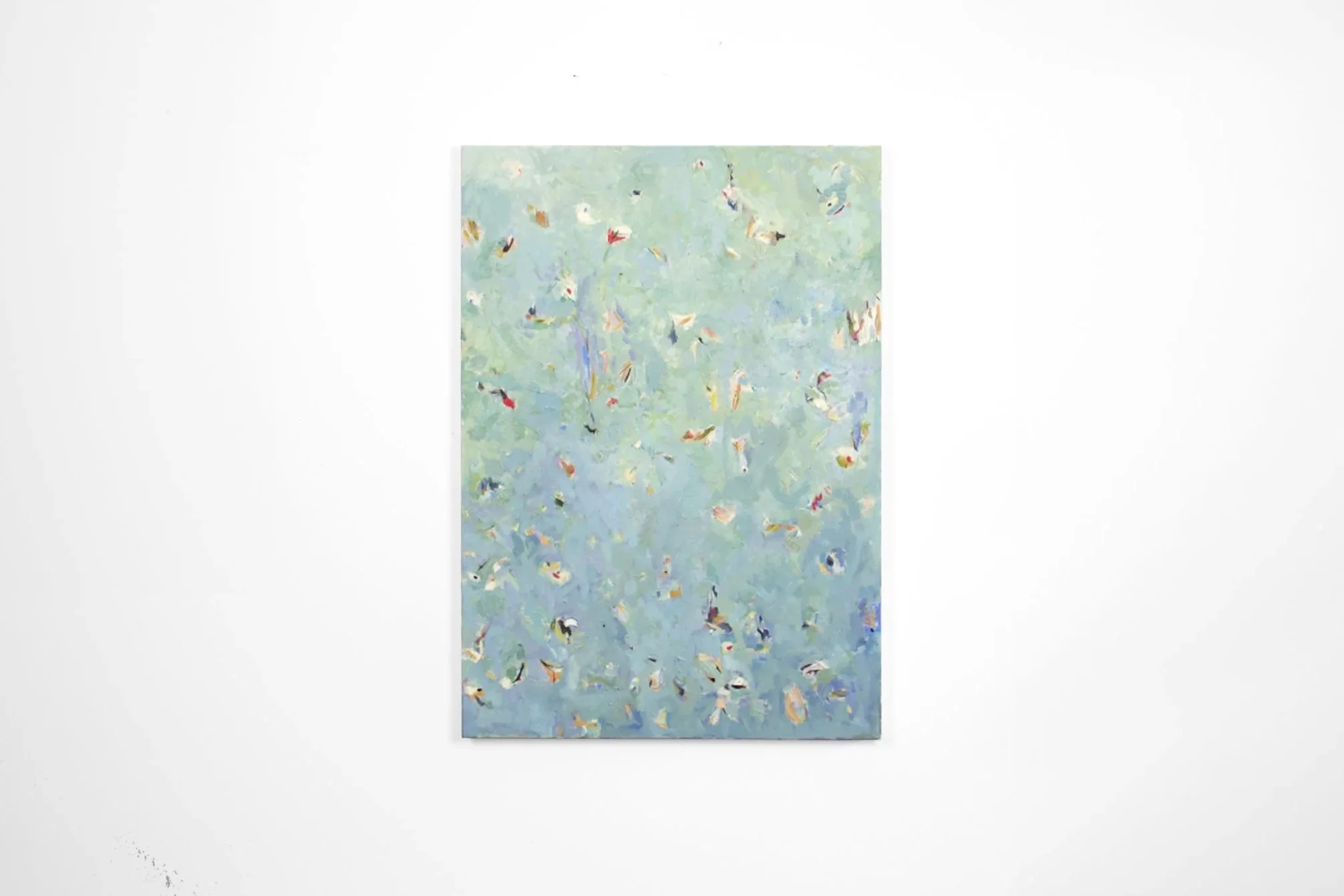 Strata 1, 100 x 75 cm, oil and oil stick on canvas, 2026
