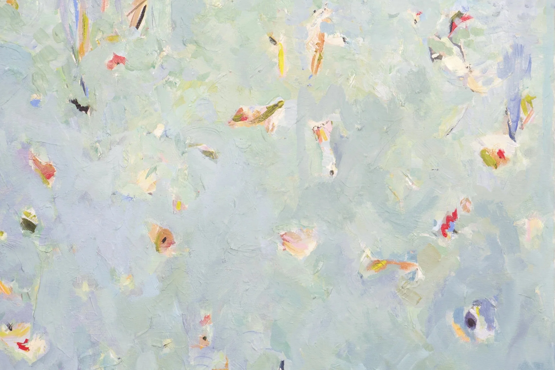 Strata 1, 100 x 75 cm, oil and oil stick on canvas, 2026