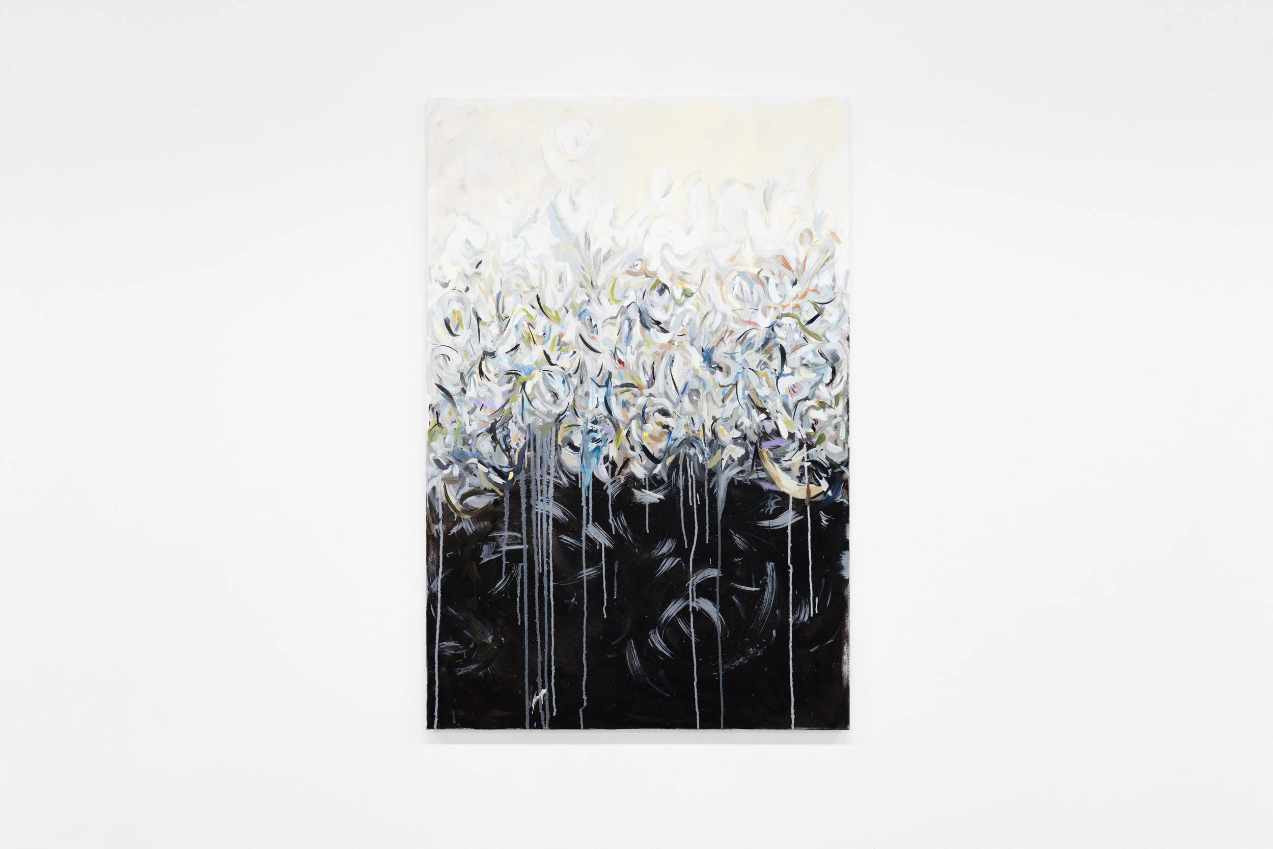 Devouring, 100 x 70 cm, oil and latex on canvas, 2025