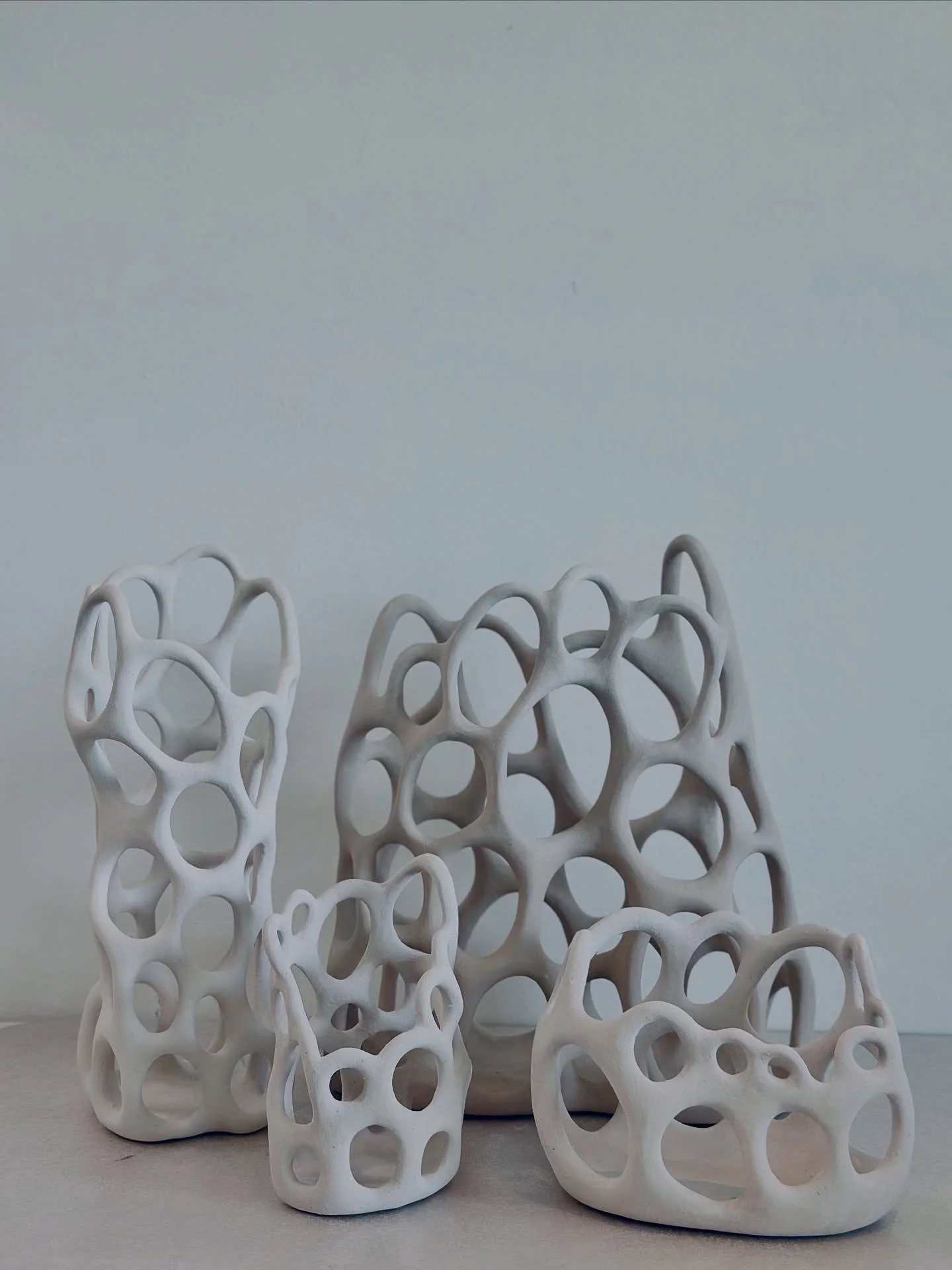 &ldquo;Stillness&ldquo;

This is a new series, born from my own hands.
I will name it the &ldquo;Stillness&rdquo; collection.

Though the clay is still drying, not yet fired, I will never forget the moment this form emerged.
It felt as if I had final