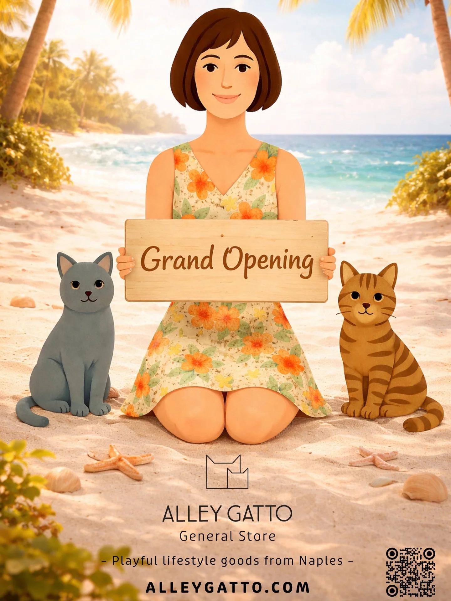 3.21&hellip; GO!!! 🚀

Alley Gatto General Shop is officially open 🐈
https://alleygatto.com

This little online shop is something I&rsquo;ve been building since last year... inspired by my life in Naples, travels around the world, moments with cats,