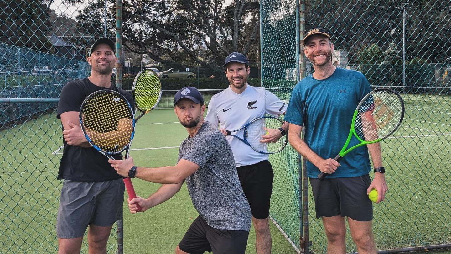Guys&hellip;meet @sudaque He takes his tennis very seriously. If you like playing tennis and think you can beat @sudaque , please be our guest and come join us 😛