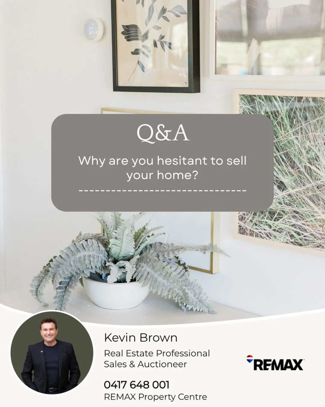 The market&rsquo;s looking good, but what&rsquo;s holding you back from selling your home? DM if you want to have a chat through your next steps.

#realestate #homesellers #housingmarket #sellyourhome #homeselling #realestateselling
